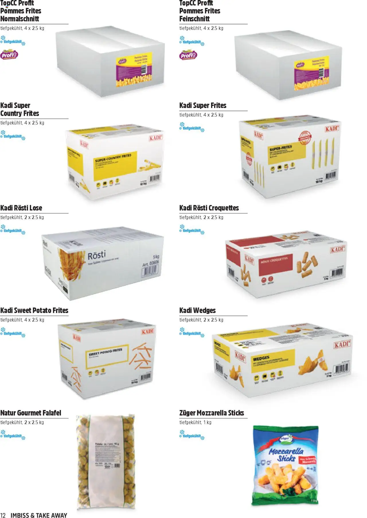 TopCC Aktionen Imbiss & Take Away  ab 06.06.2025 | Seite: 12 | Produkte: Pommes Frites