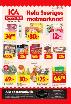 ICA Kvantum - Södra Sandby - Förhandsvisning av reklamblad från butik ICA Kvantum aktuell från 03.11.2025
