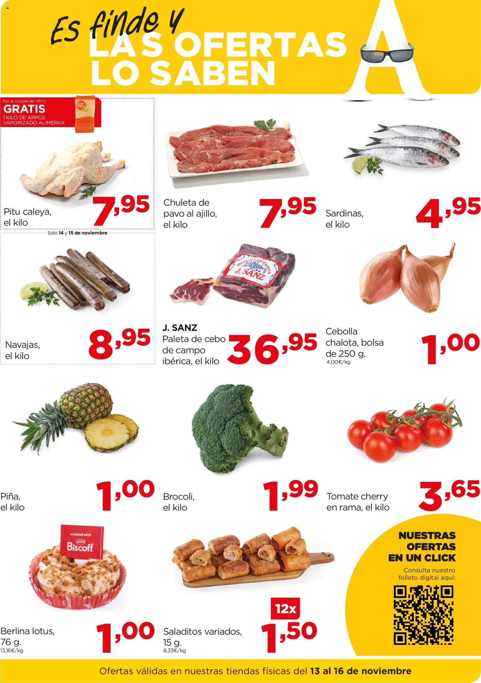 Alimerka - Fin de semana  │ válido desde el 13.11.2025 | Página: 2 | Productos: Arroz, Παγωμένο τσάι, Bolsa, Ντουλάπα ρούχων