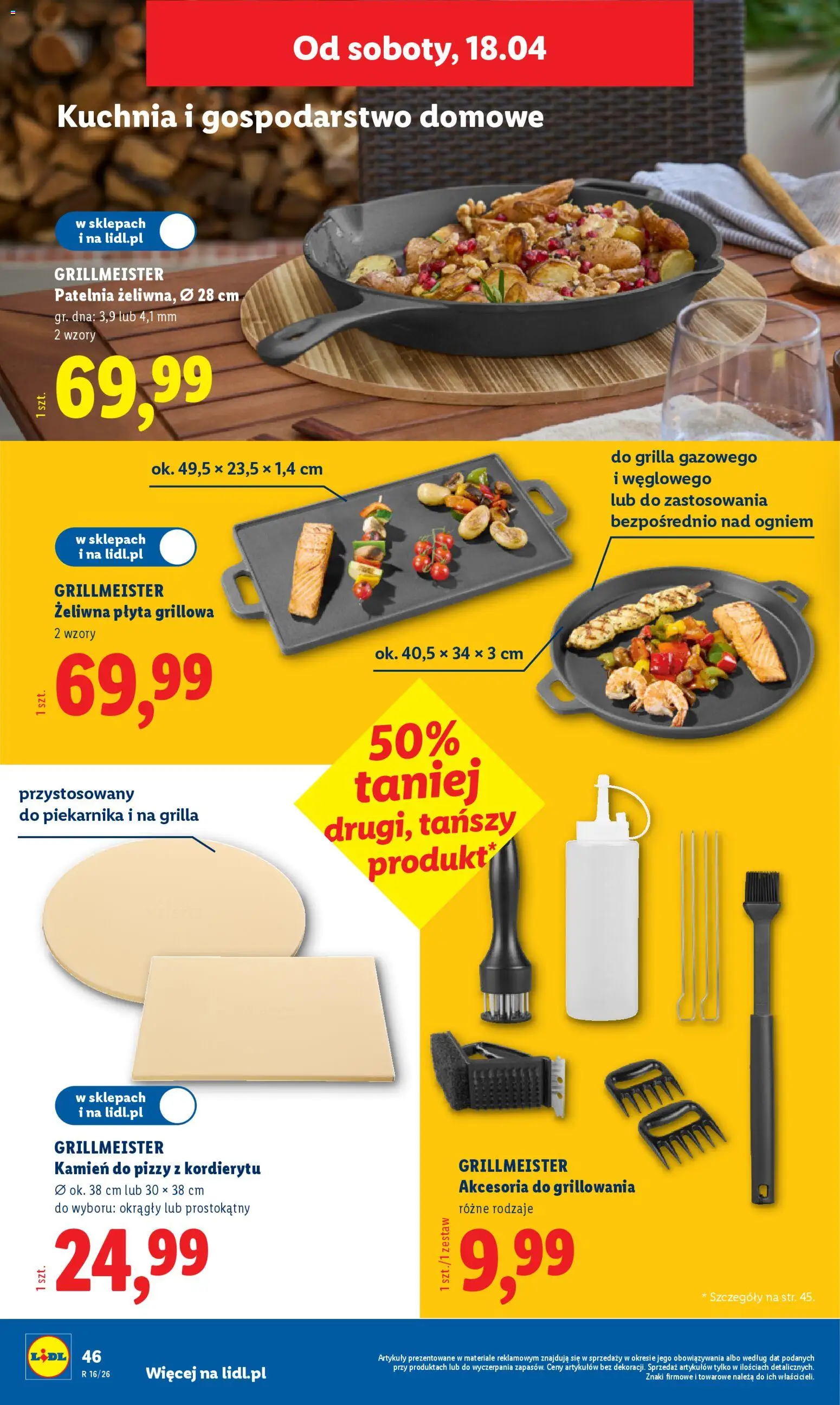 Lidl Katalog od 13.04.2026 | Strona: 52 | Produkty: Patelnia
