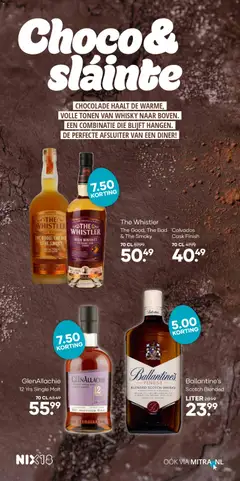 Mitra folder - Voorbeeld van een folder van Mitra, geldig van 16.03.2026 | Pagina: 18 | Producten: Chocolade, Whisky, Bad