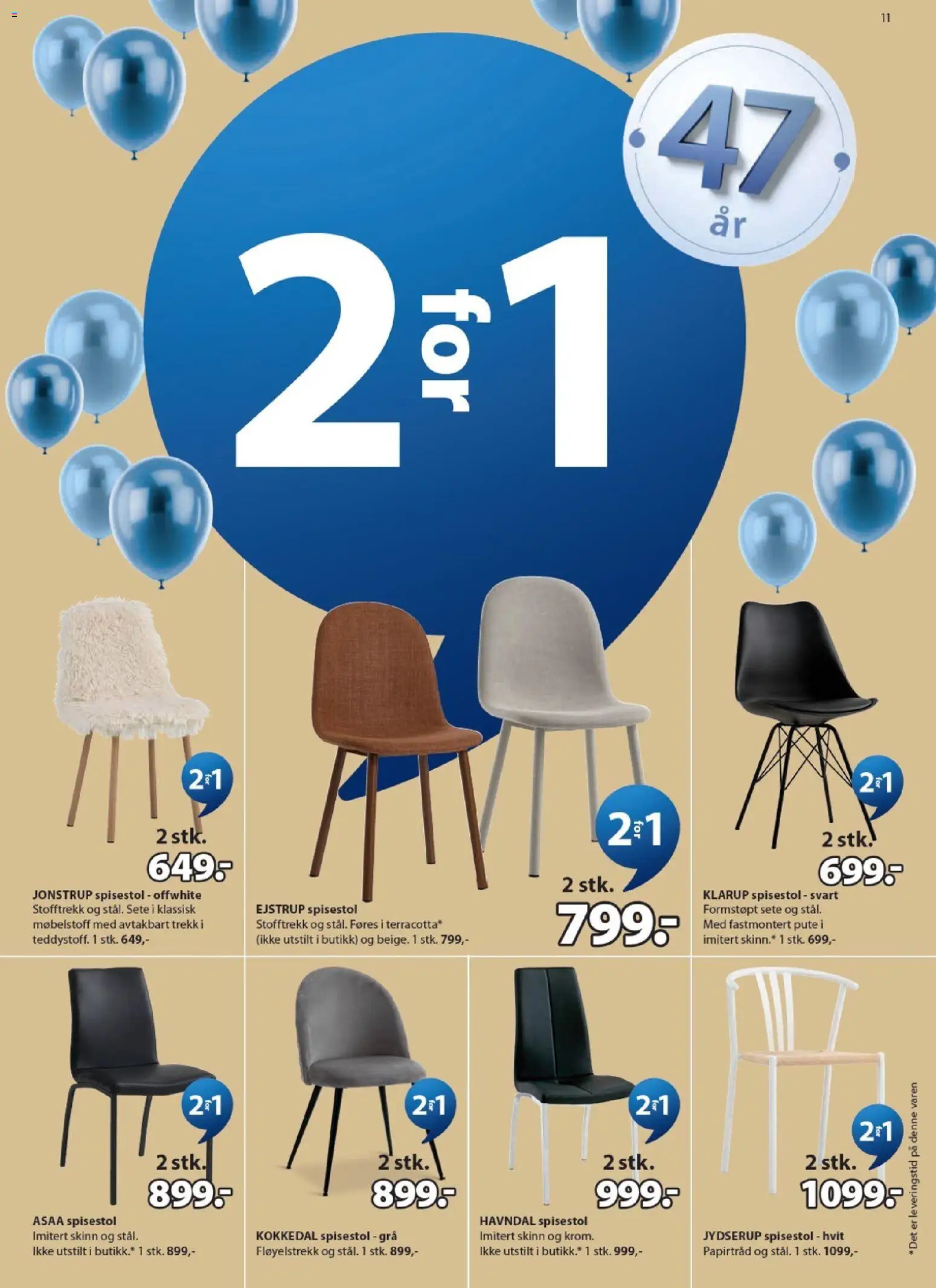 {H1} | Side: 11 | Produkter: Spisestol, Суміш дитяча, Pute