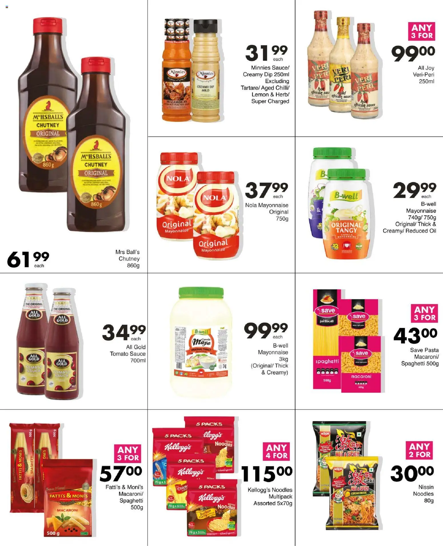 New Save catalogue – valid from 29.12.2025 | Page: 16 | Products: Chutney, Suit, Pasta, Tomato sauce