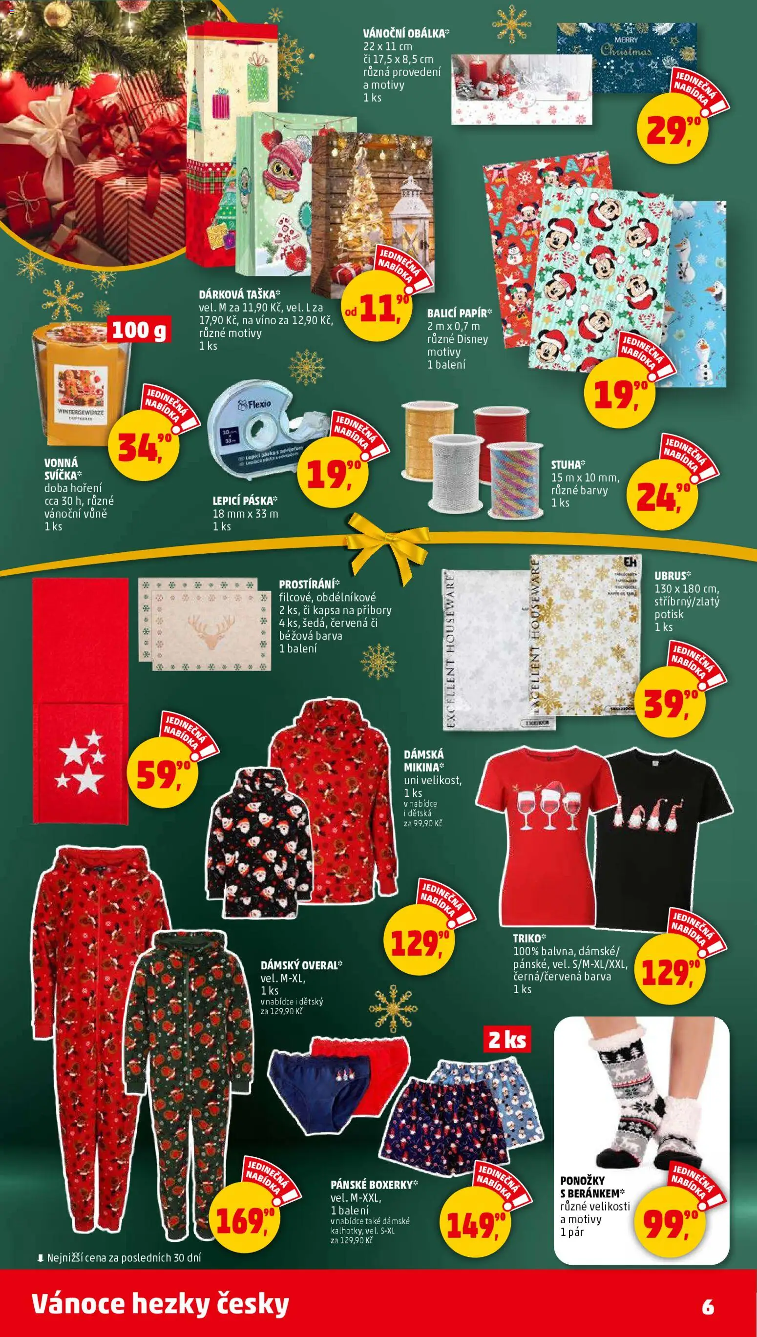 Penny Market katalog od 27.11.2025 | Strana: 6 | Produkty: Víno, Taška, Ubrus, Barvy
