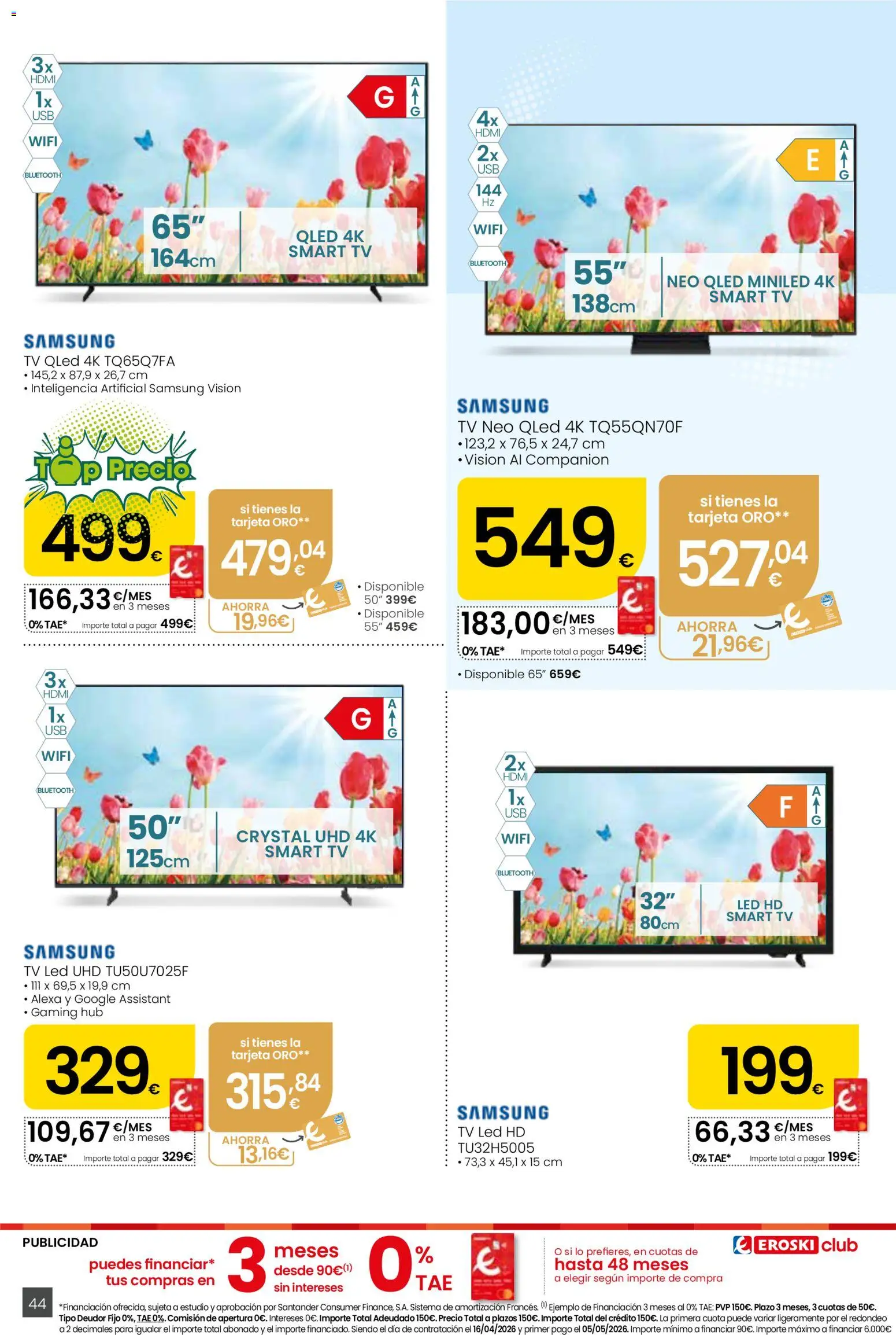 Eroski Quieres ahorrar conmigo │ válido desde el 16.04.2026 | Página: 44
