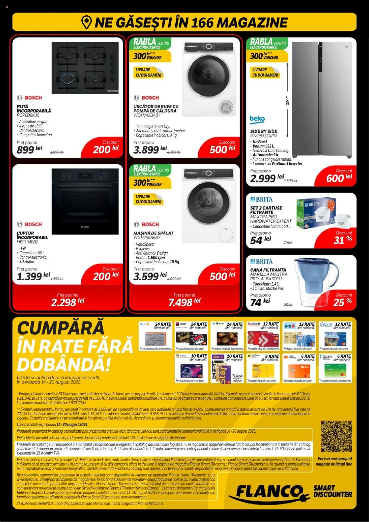 Catalog Flanco – valabil de la 14.08.2025 | Pagină: 23 | Produse: Uscător, Cuptor, Plită, Raft