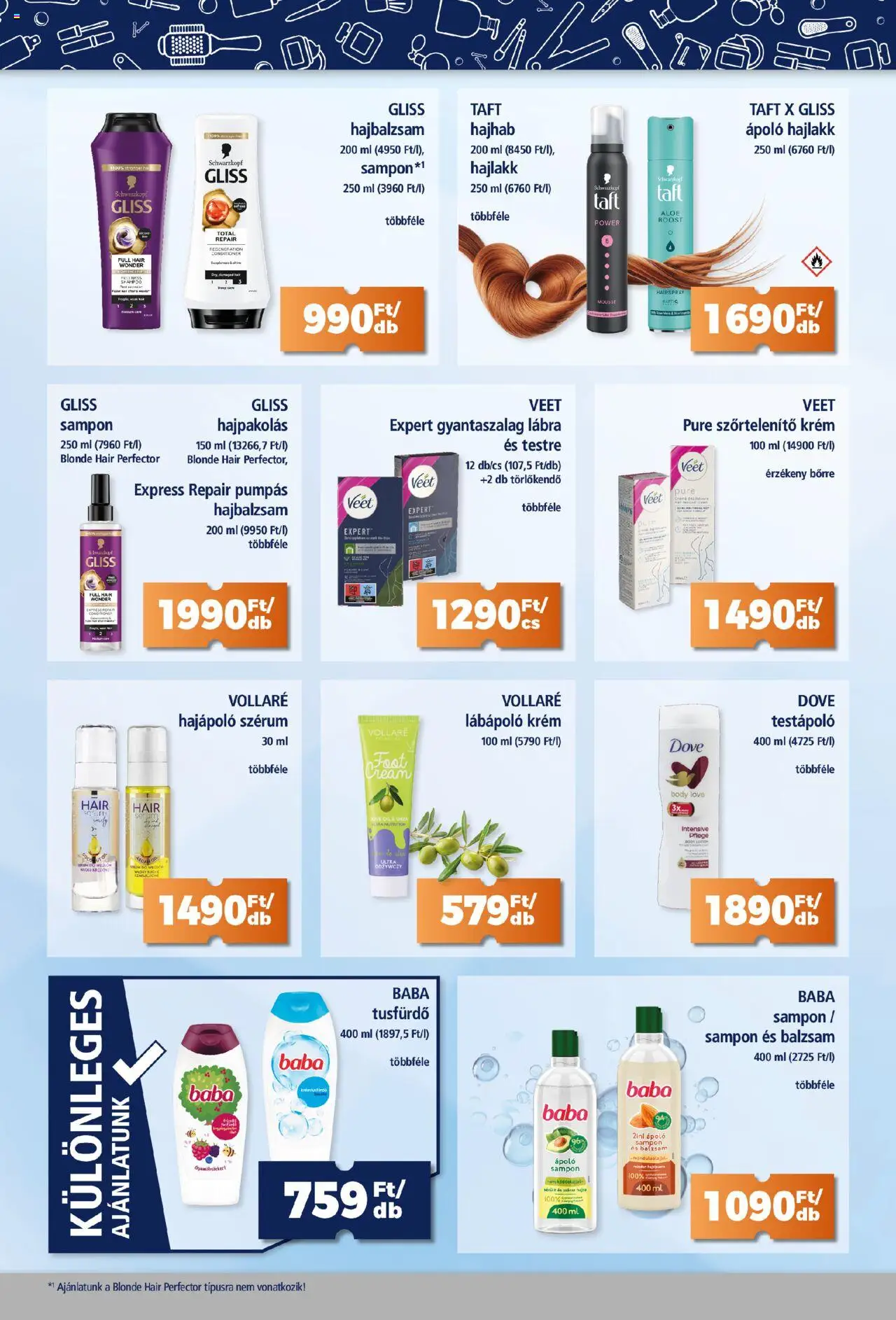 Goods Market akciós ujság - amely érvényes a következő dátumtól: 07.08.2025 | Oldal: 4 | Termékek: Hajbalzsam, Szőrtelenítő, Tusfürdő, Szőrtelenítő krém