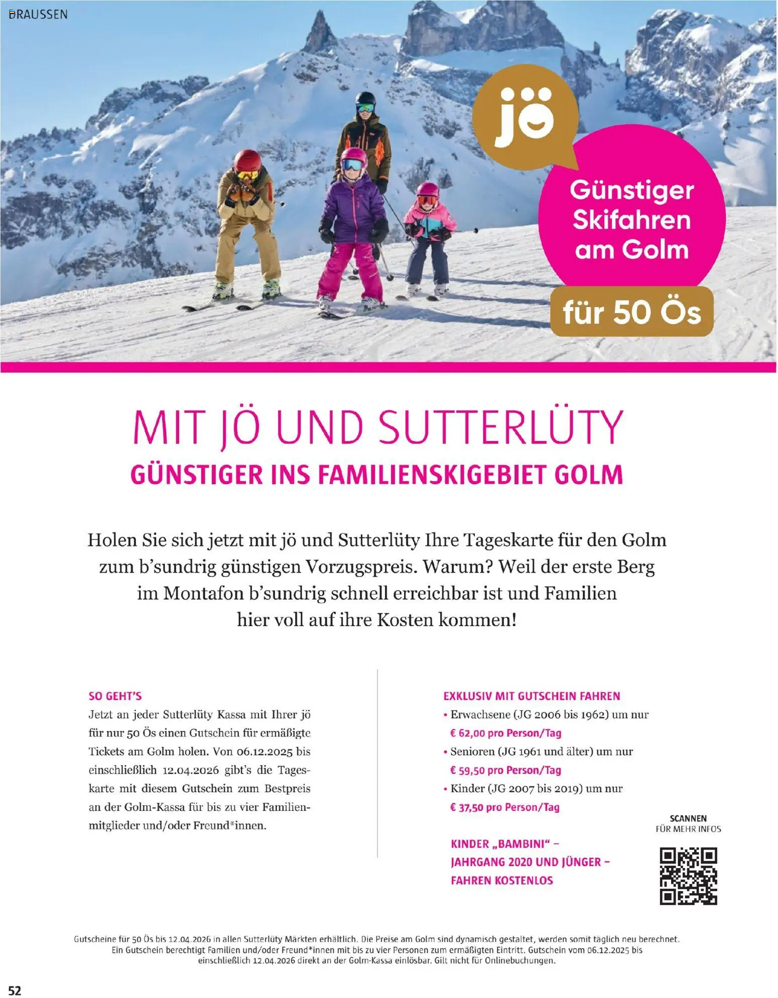 Sutterlüty B’sundrig Magazine gültig ab 17.11.2025 | Seite: 52