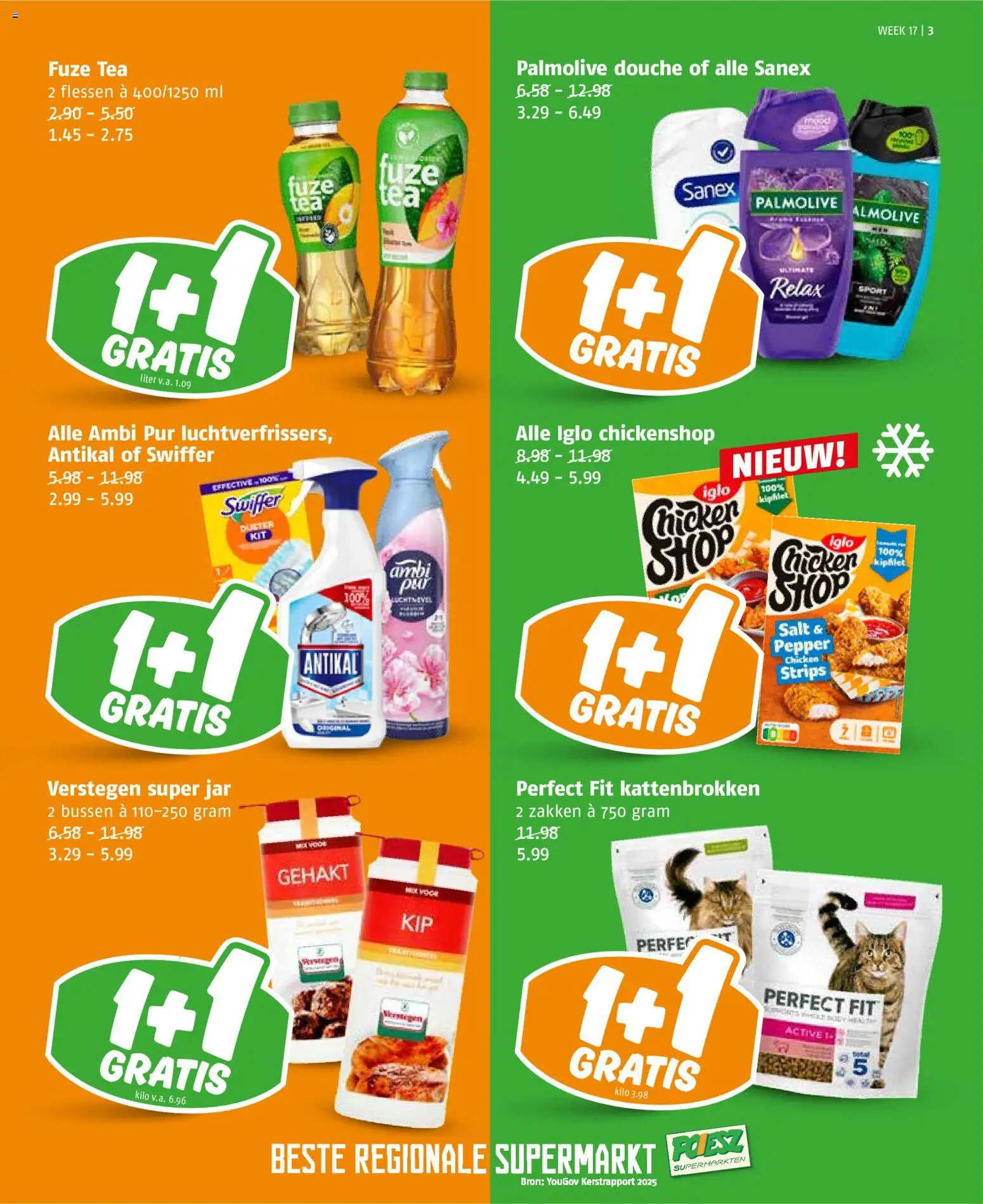 {H1} | Pagina: 3 | Producten: Gehakt, Douche