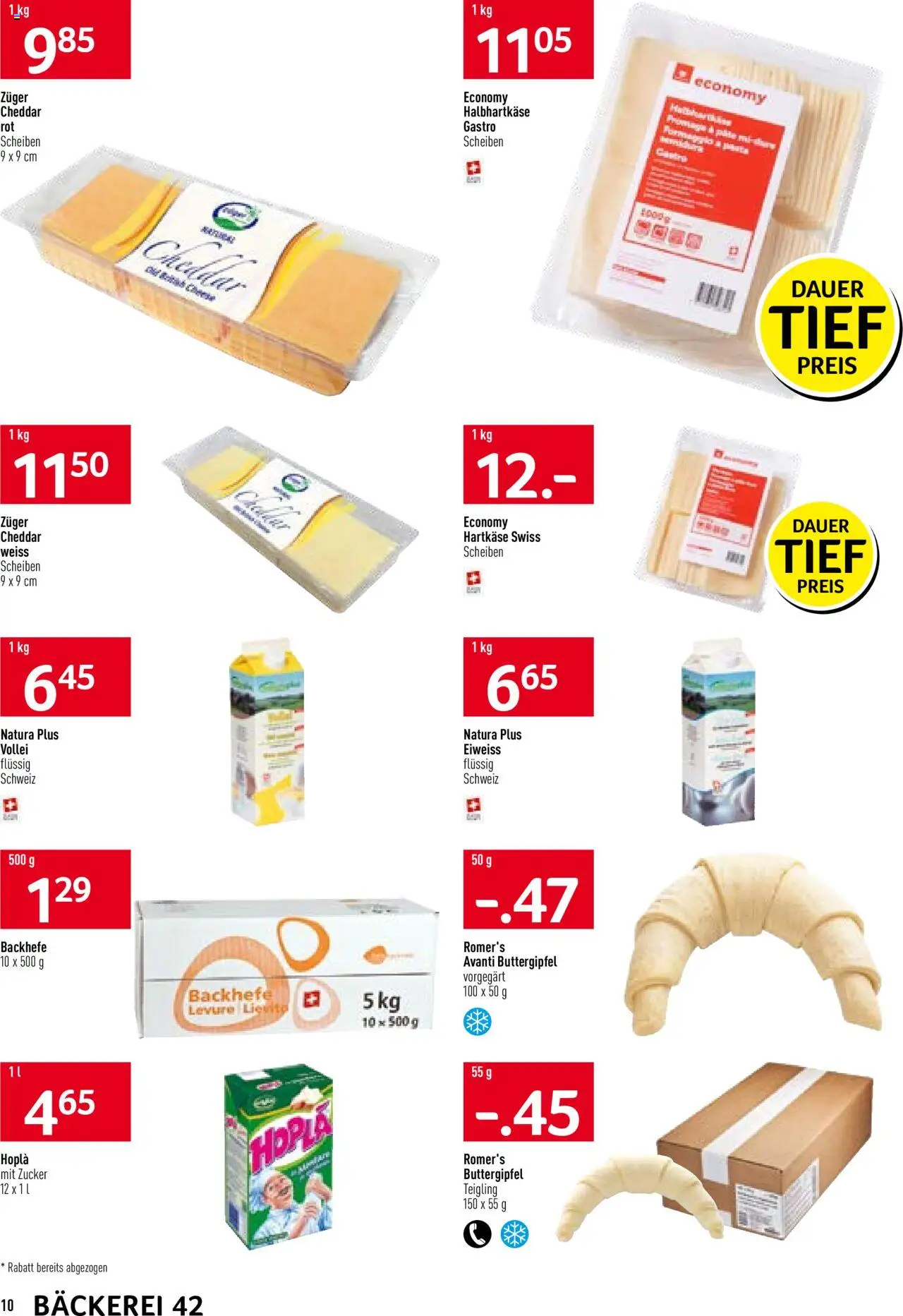 Prodega Aktionen Bäckerei – gültig ab 13.10.2025 | Seite: 10 | Produkte: Bäckerei, Pasta, Zucker