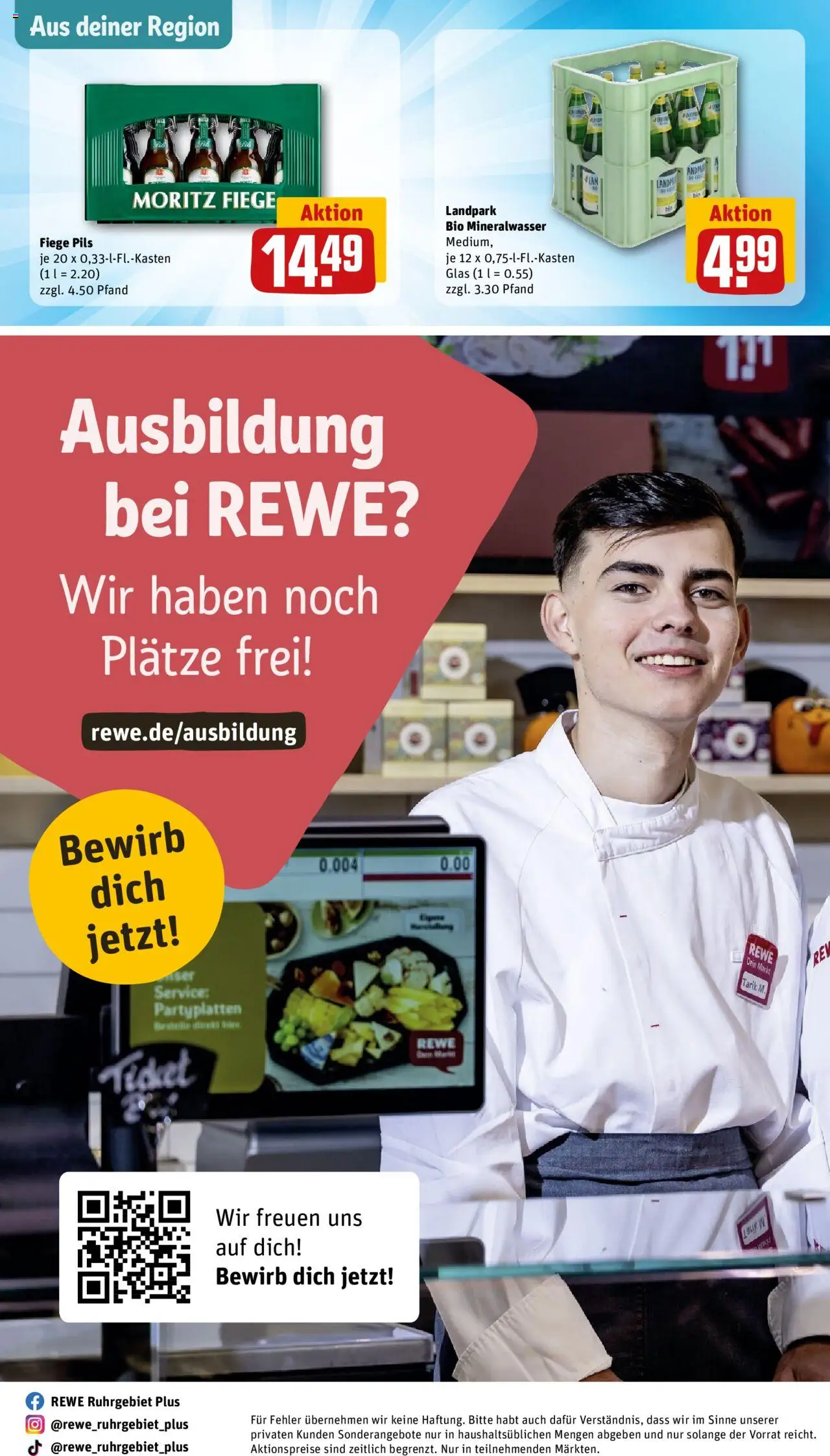 Rewe ihr Kaufpark Prospekt 	 - gültig ab dem 11.08.2025 | Seite: 27 | Produkte: Pils, Mineralwasser