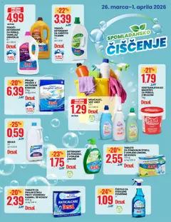 Eurospin katalog akcije – veljaven od 26.03.2026 | Stran: 13 | Izdelki: Pralni prašek, Pralni stroj, Odstranjevalec madezev, Detergent