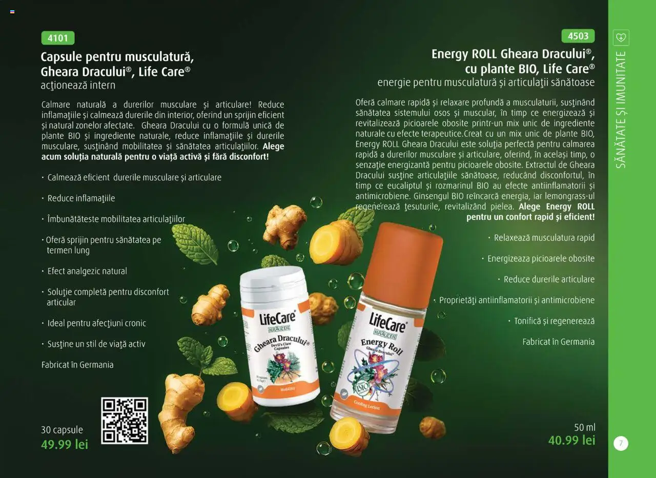 Noul catalog Life Care – valabil de la 01.10.2025 | Pagină: 9 | Produse: Şerit ödül