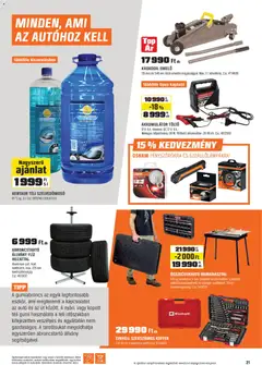 OBI Akciós újság - amely érvényes a következő dátumtól: 30.12.2025 | Oldal: 21