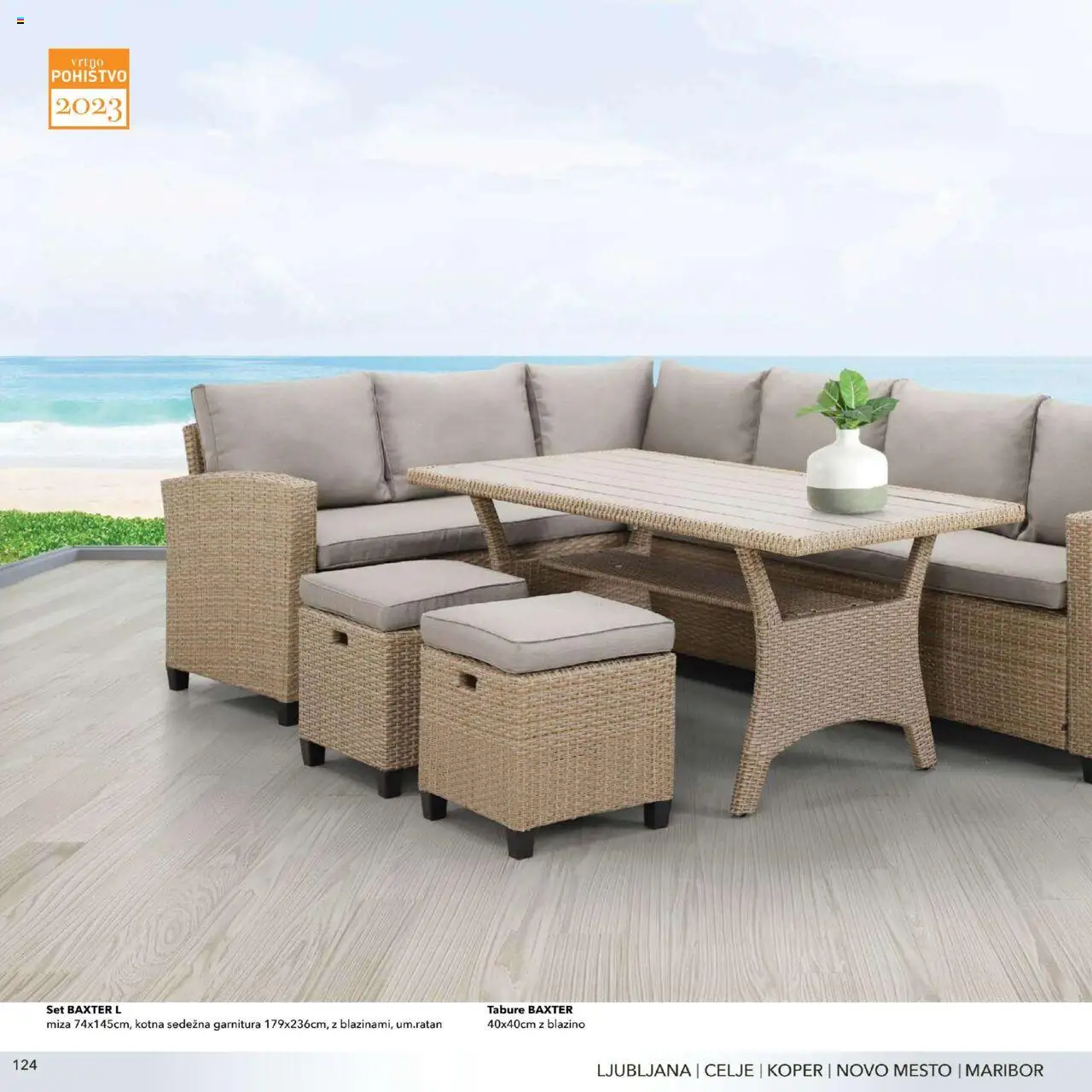 Harvey Norman - Katalog - Vrtno pohištvo │ velja od 01.03.2023 | Stran: 124