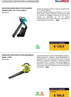 Anteprima del volantino Eurobrico Soffiatori e Aspiratori catalogo valido a partire dal 23.07.2025 | Pagina: 13