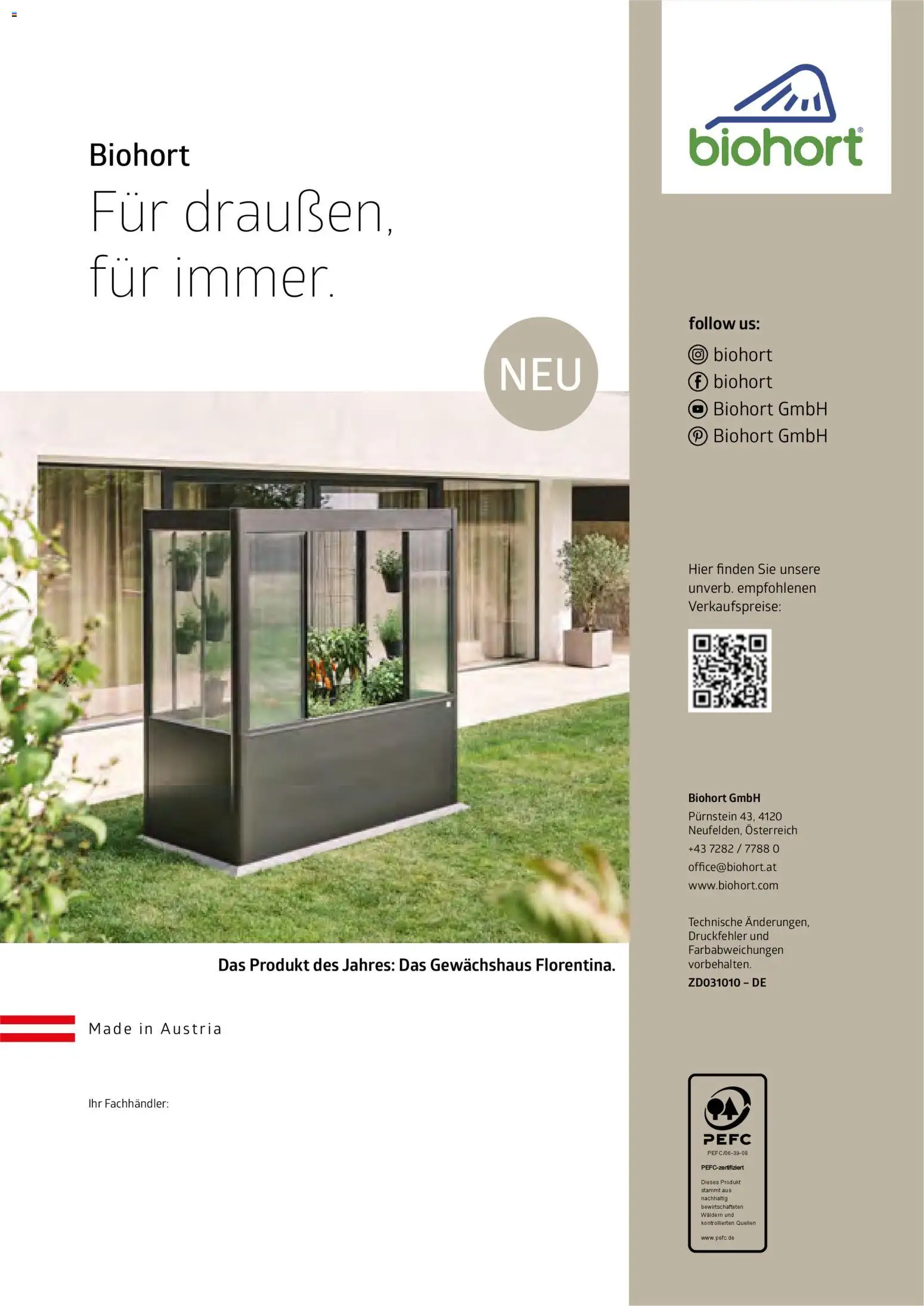 Dehner  Biohort – Metall für Garten & Terrasse gültig ab 05.01.2026 | Seite: 63