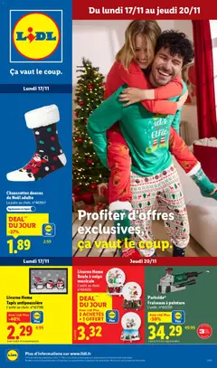 LIDL - Prévisualisation de LIDL catalogue les bonnes affaires de la semaine valide à partir de 17.11.2025