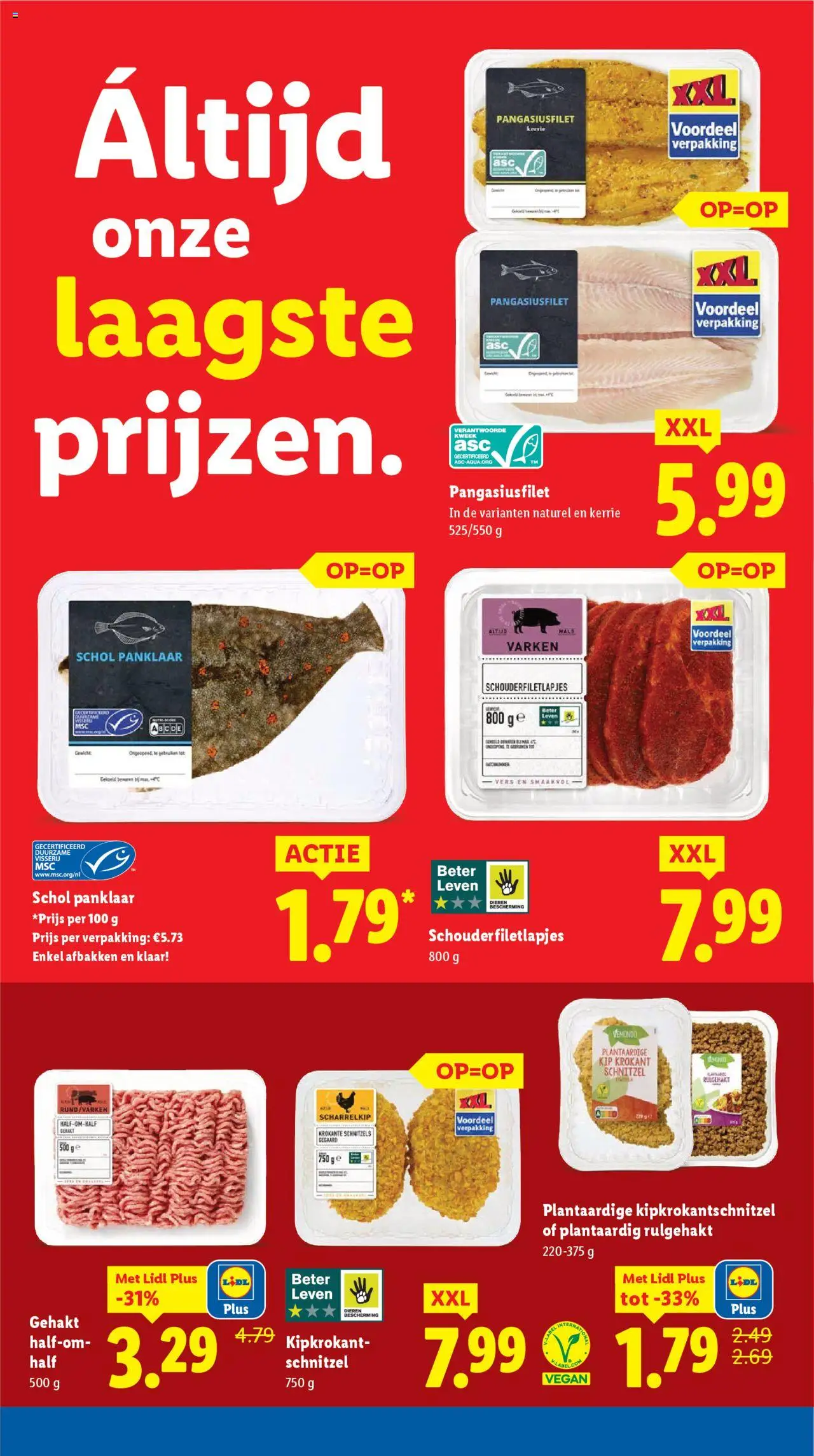  | Pagina: 6 | Producten: Gehakt, Schnitzel, Kip