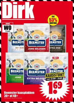 Dirk folder / publicité - Voorbeeld van een folder van Dirk, geldig van 15.04.2026 | Pagina: 34 | Producten: Aas, Kaas, Kan