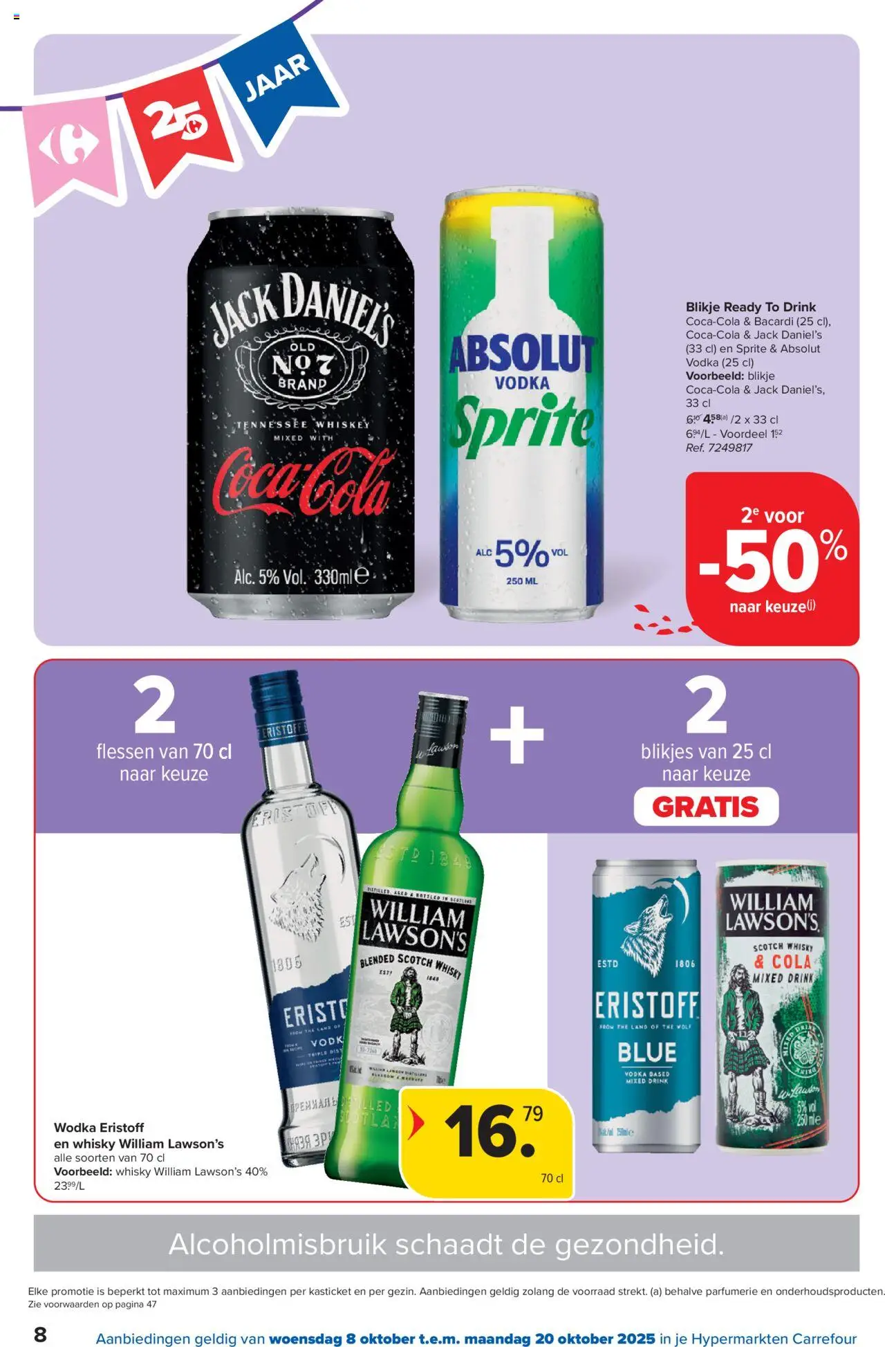 {H1} | Pagina: 8 | Producten: Sprite, Whisky, Lasagne tészta, Beltéri ajtó