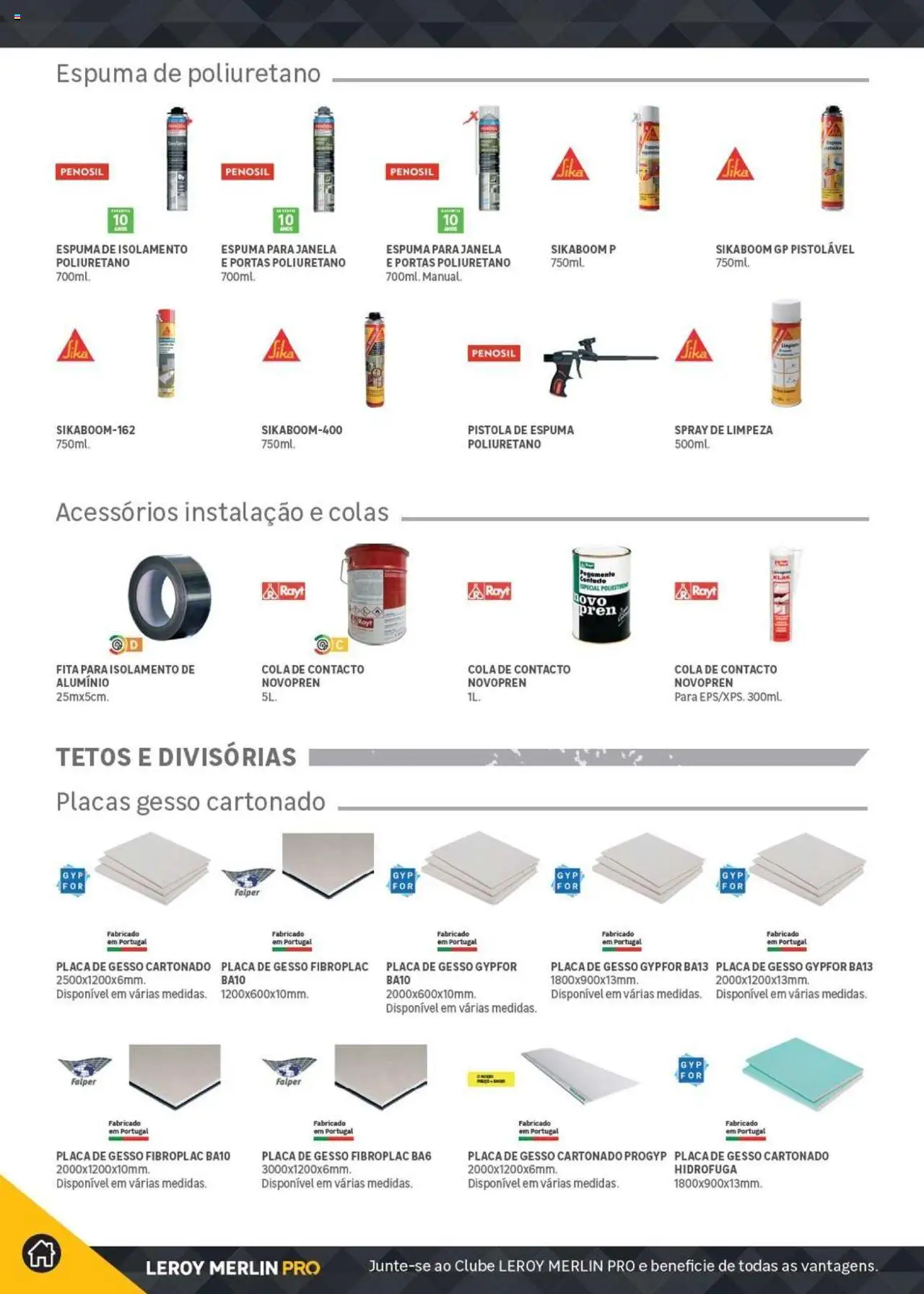 Leroy Merlin Catálogo │ válido de 18.11.2024 | Página: 42 | Produtos: Isolamento, Janela, Portas