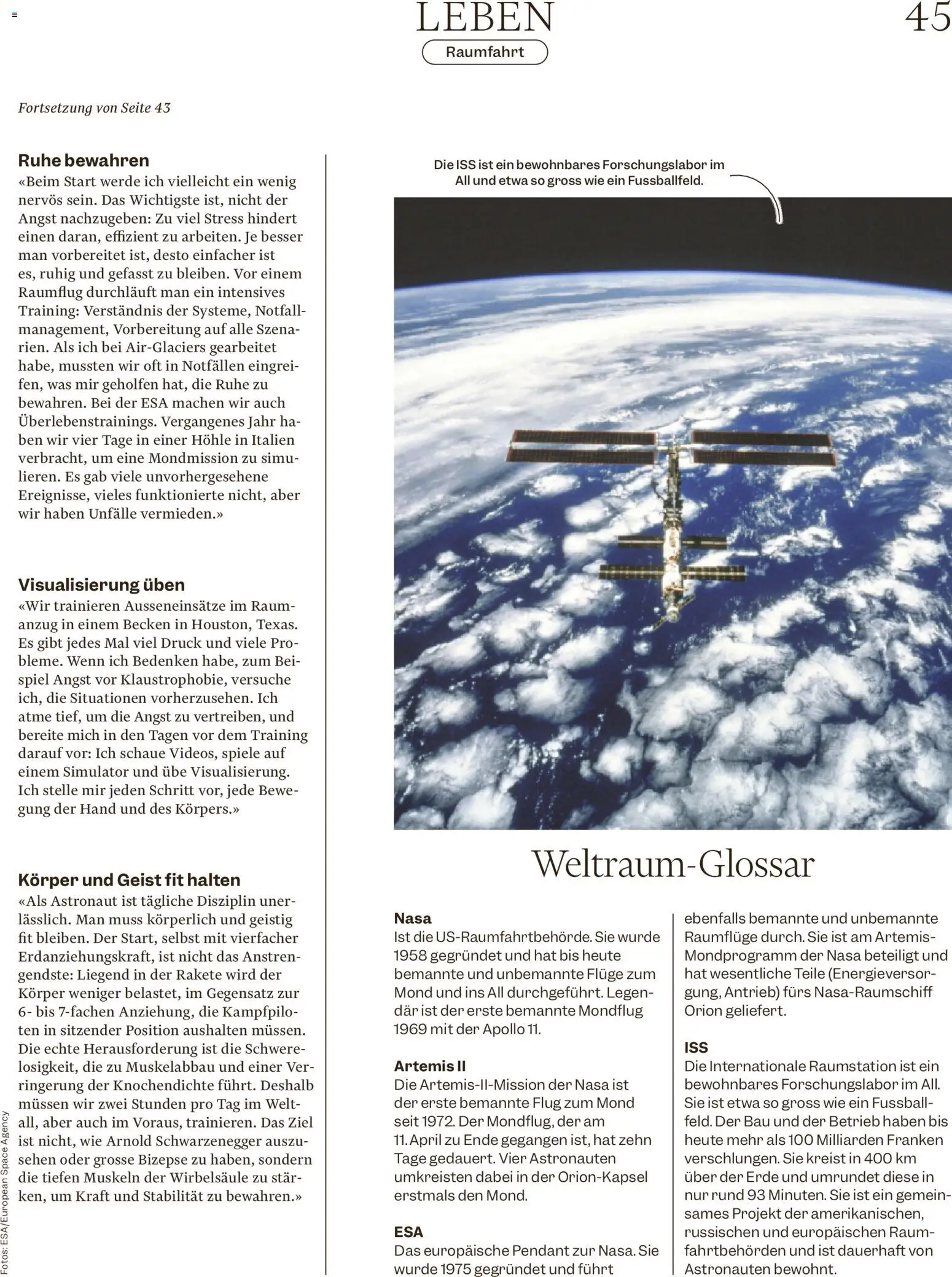 Migros aktionen Magazin – gültig ab 15.04.2026 | Seite: 45 | Produkte: Anzug, Fußball, Sehen, Spiel