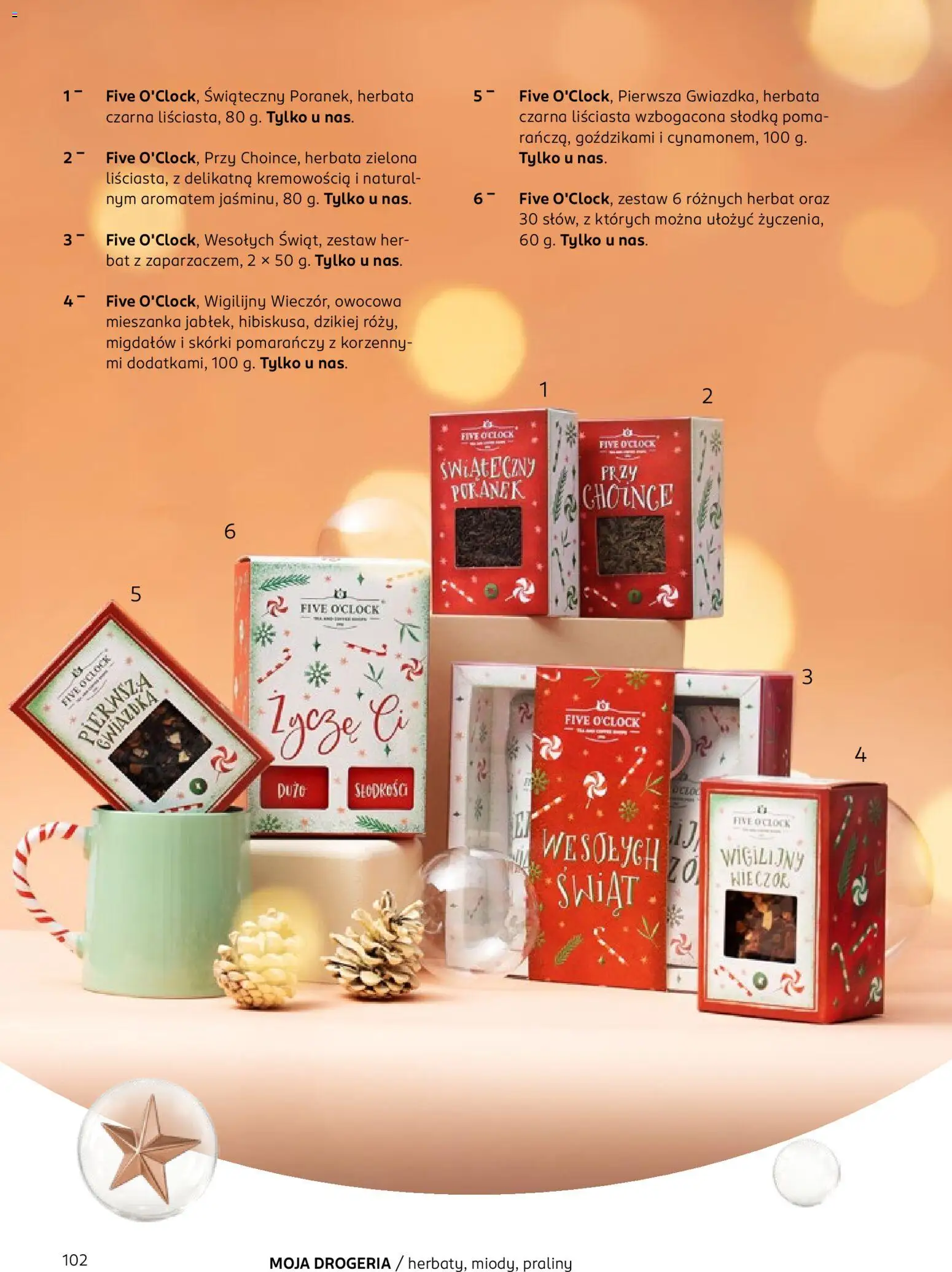 Rossmann Gazetka - Magazyn Moja Drogeria od 15.11.2025 | Strona: 104 | Produkty: Drogeria, Praliny, Herbata