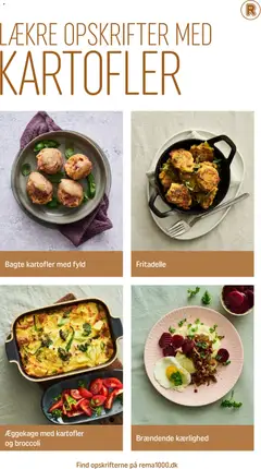 Bagte kartofler med fyld, Baked potatoes with filling. gyldig fra 01.11.2025 | Side: 10