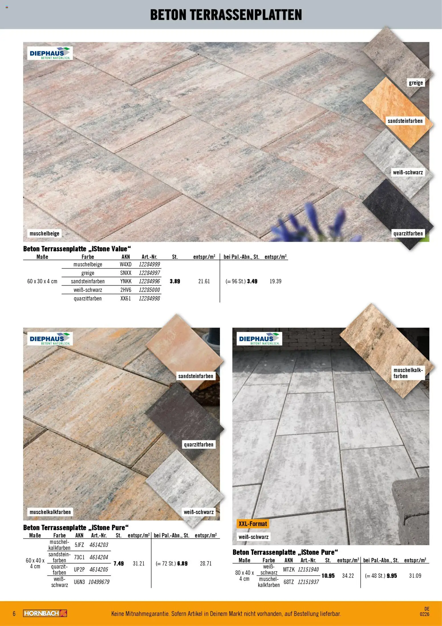 Hornbach Garten- & Terrassengestaltung – gültig ab 12.02.2026 | Seite: 6