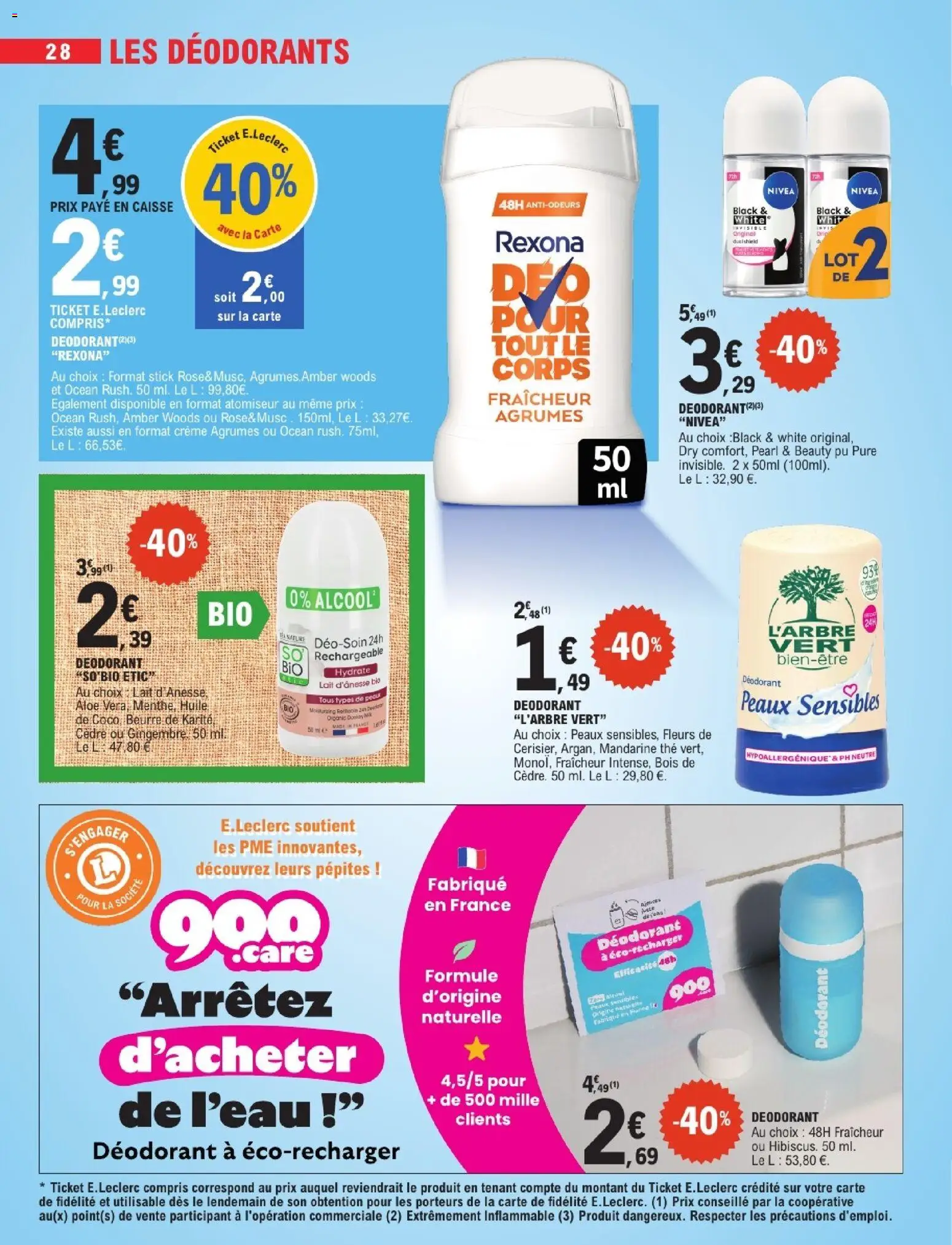 {H1} | Page: 28 | Produits: Huile de coco, Beurre de karité, Beurre, Huile