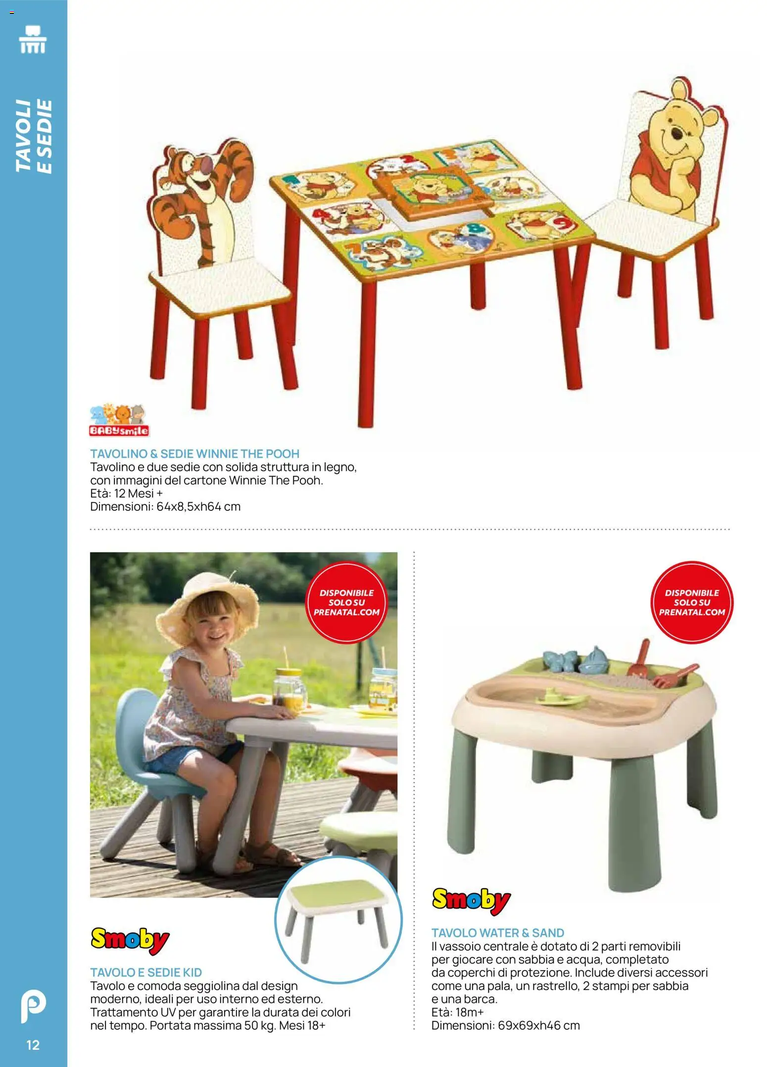 Volantino Prenatal del 28.04.2026 | Pagina: 12 | Prodotti: Tavolino, The, Vassoio, Tavolo