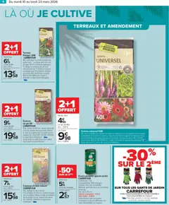 Carrefour - Prévisualisation de Carrefour Jardin là où la vie se cultive valide à partir de 10.03.2026 | Page: 8