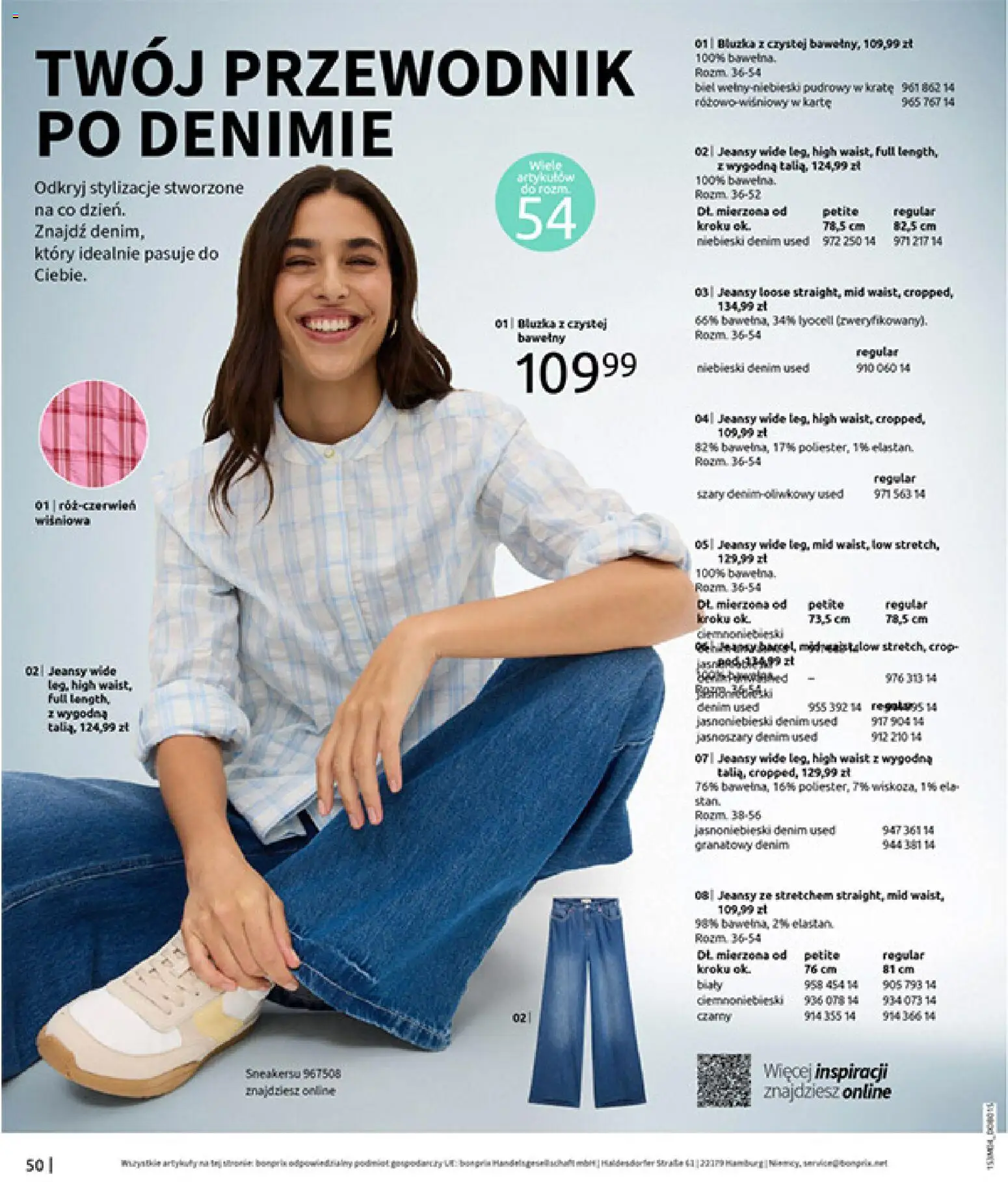 BonPrix Katalog od 30.03.2026 | Strona: 52 | Produkty: Bluzka