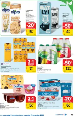 Carrefour - Hypermarkten Promoties  - Voorbeeld van een folder van Carrefour, geldig van 05.11.2025 | Pagina: 13 | Producten: Rooibos tea, Bol, Crème, Chocolade