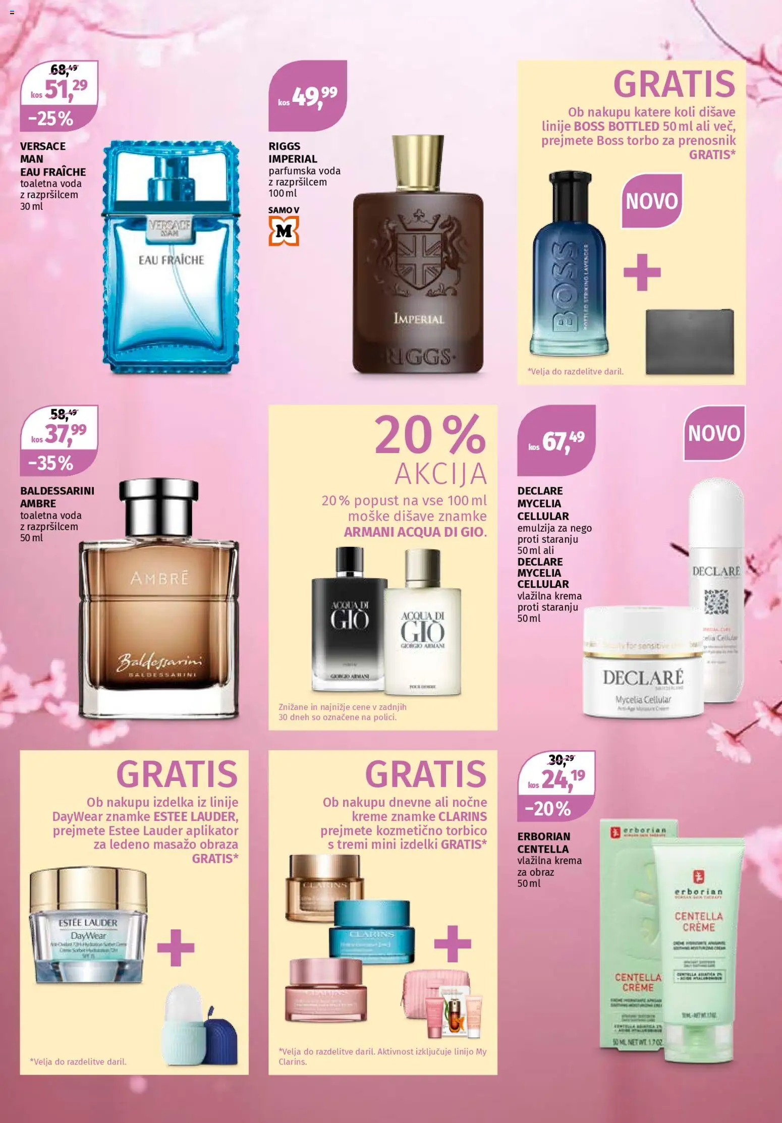 Novi Müller katalog ponudbe – veljaven od 28.04.2026 | Stran: 3 | Izdelki: Kos, Parfum, Toaletna voda, Krema za obraz