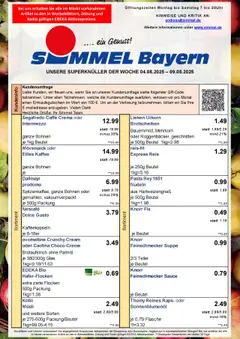 Simmel - Bayern gültig ab dem 04.08.2025