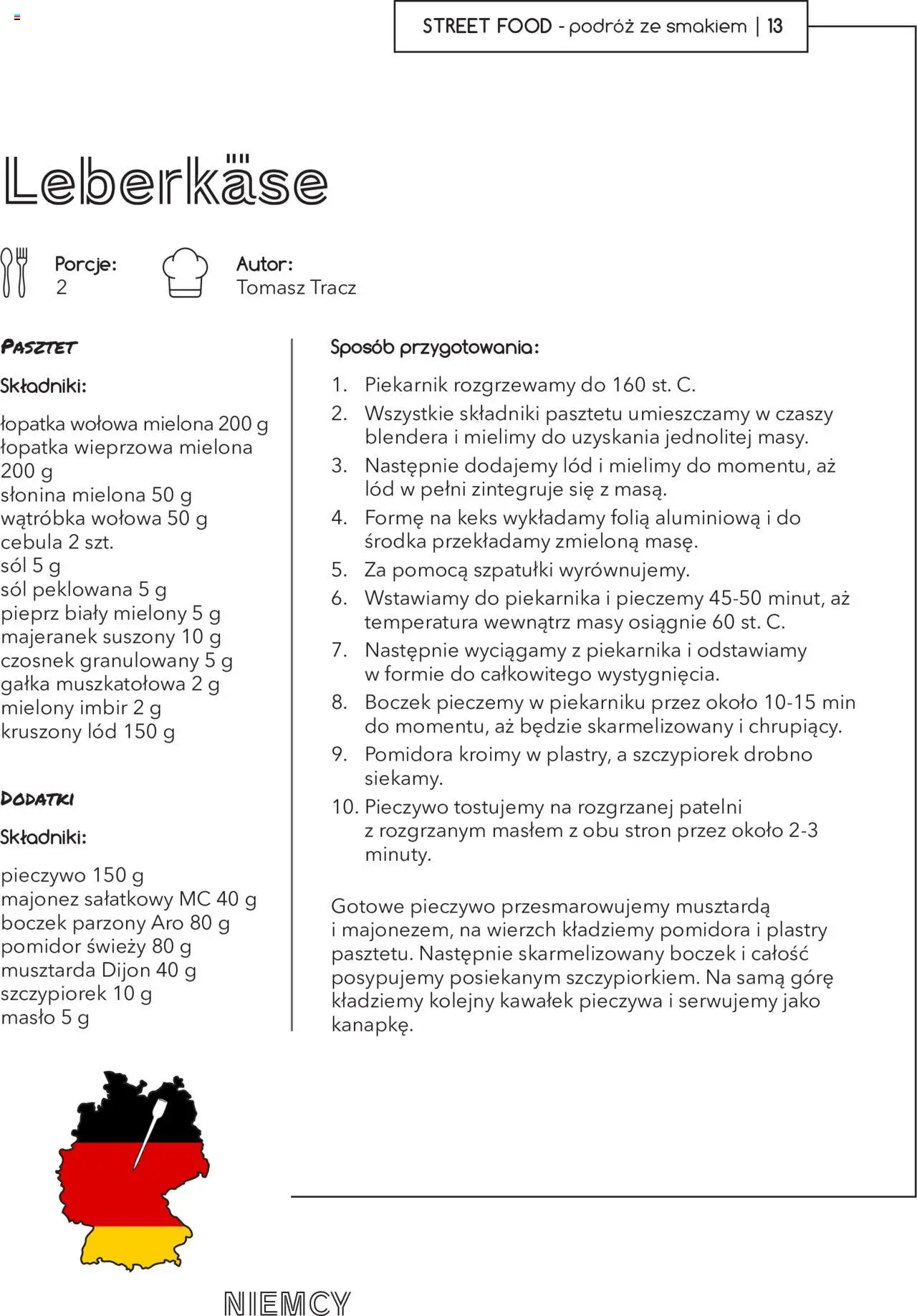 Makro Gazetka Street food podróże ze smakiem od 01.01.2024 | Strona: 13 | Produkty: Czosnek, Boczek, Majonez, Pieprz