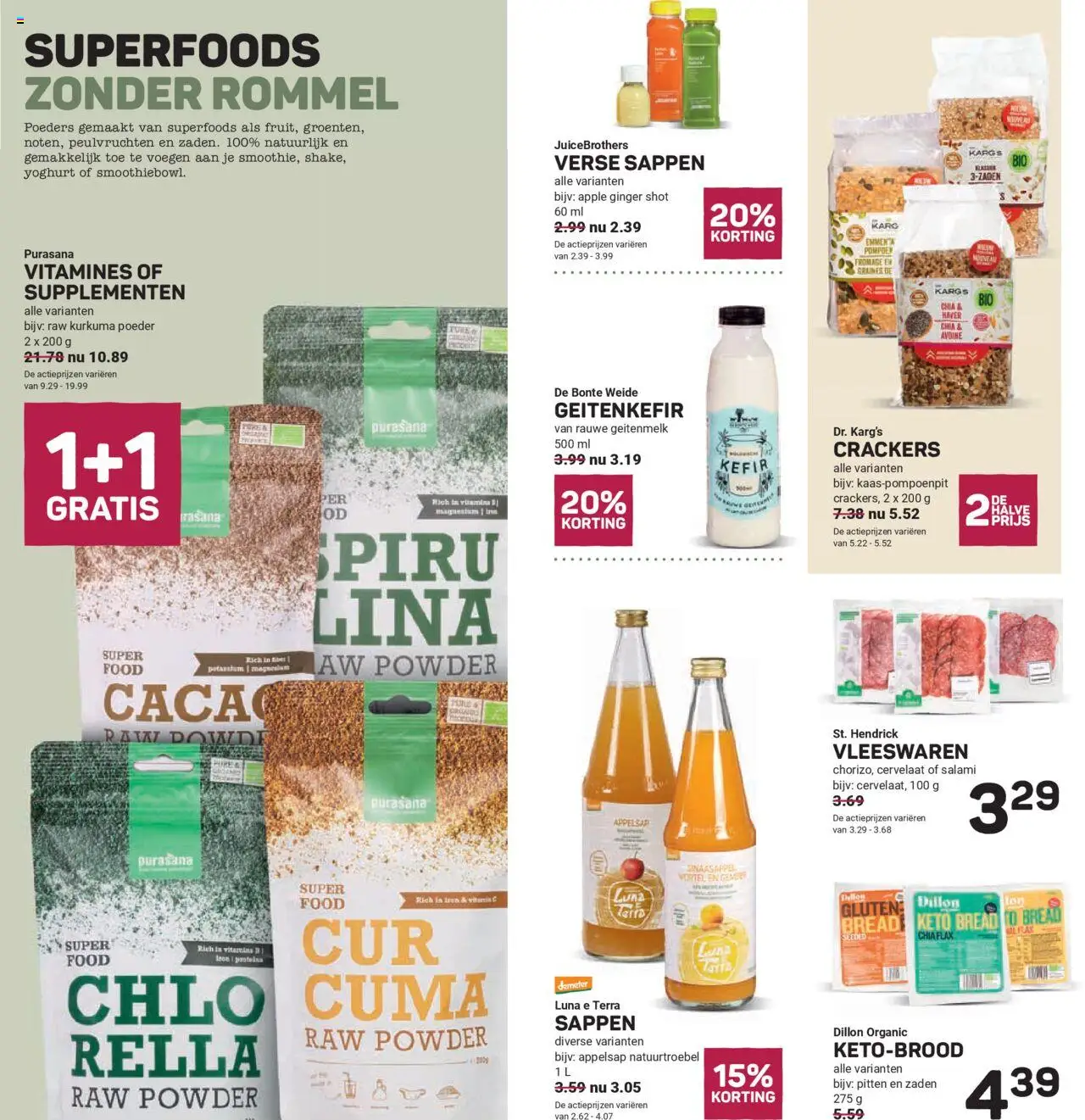  | Pagina: 5 | Producten: Pompoen, Yoghurt, Édességek, Supplementen