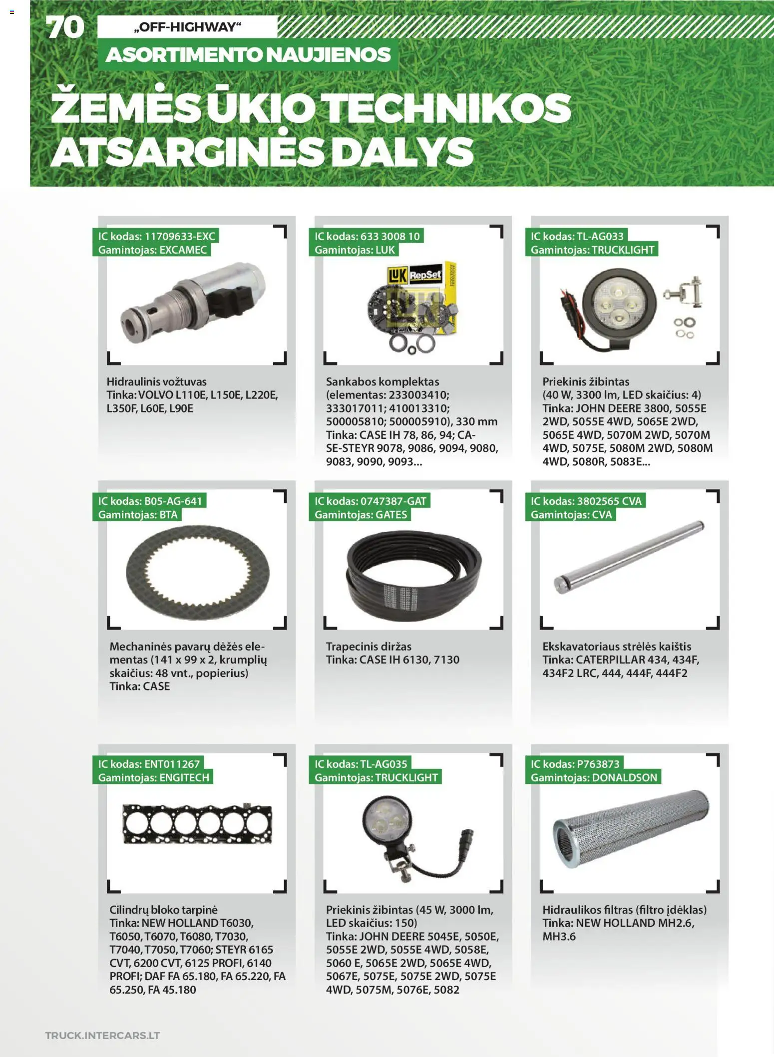 Inter Cars akcijos nuo 12.04.2026 | Puslapis: 72 | Prekių: Diržas