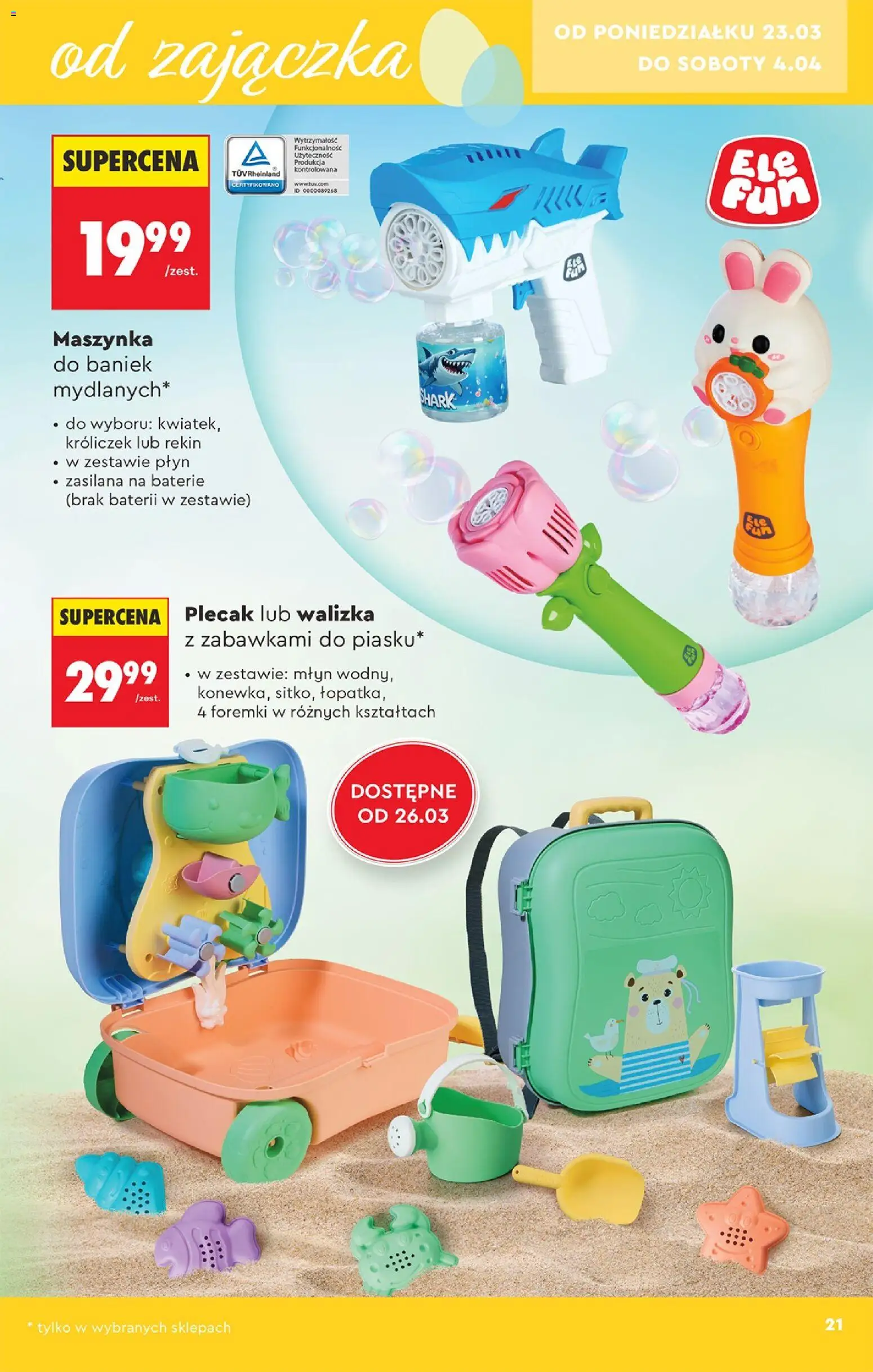 Biedronka Polsko leták - Hity i inspiracje od 21.03.2026 | Strana: 21 | Produkty: Baterie