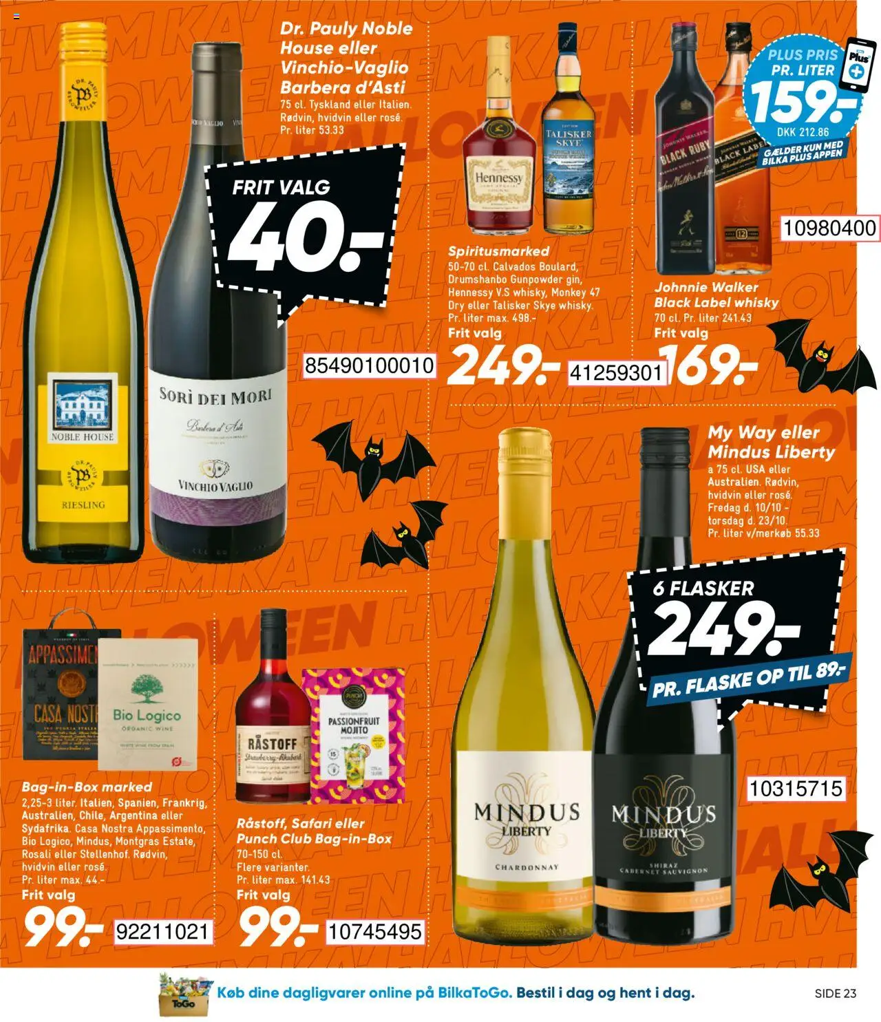 Bilka tilbudsavis – gyldig fra 10.10.2025 | Side: 33 | Produkter: Whisky