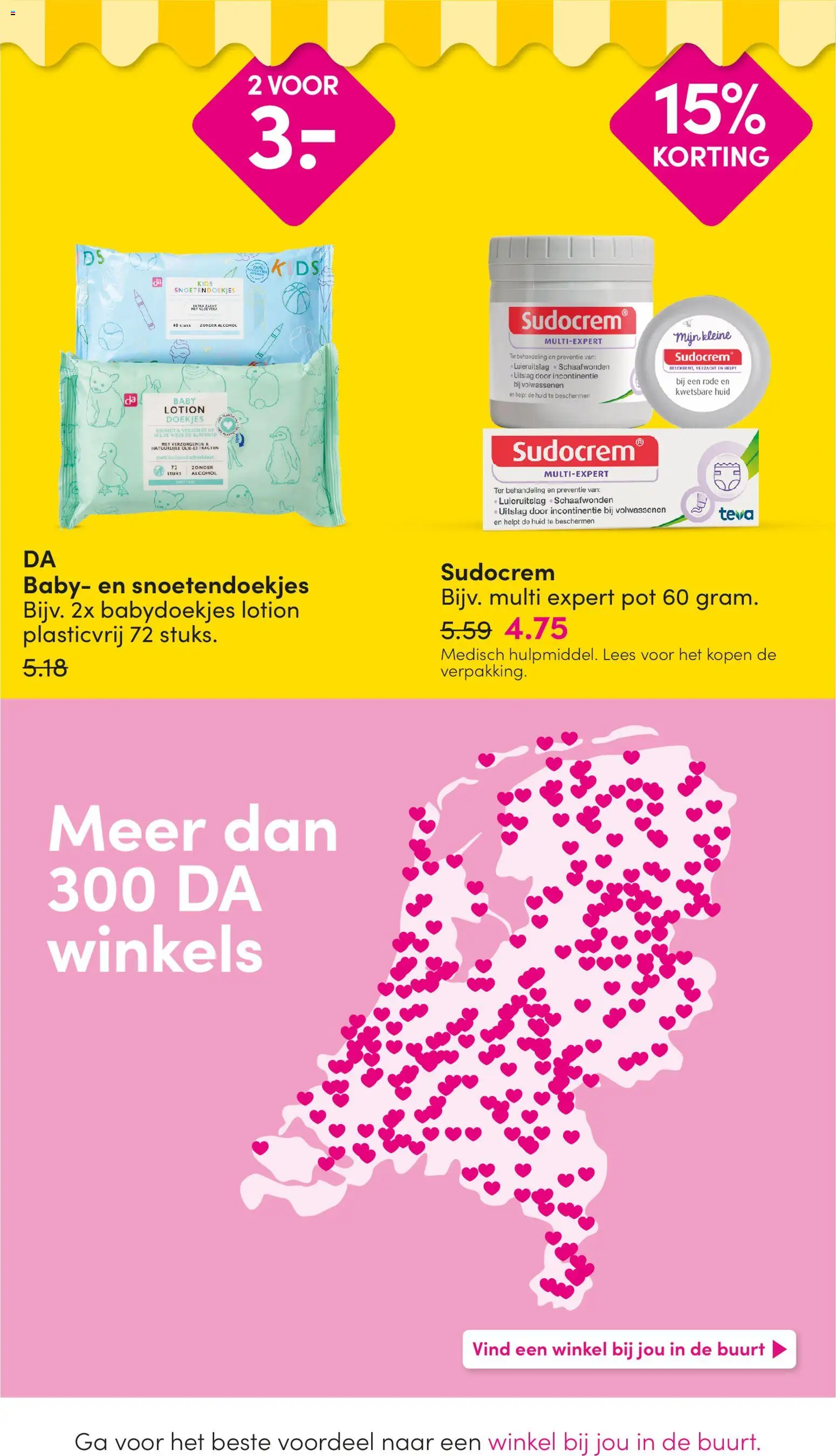 {H1} | Pagina: 22 | Producten: Ostyalap, Pot, Babydoekjes, Alcohol