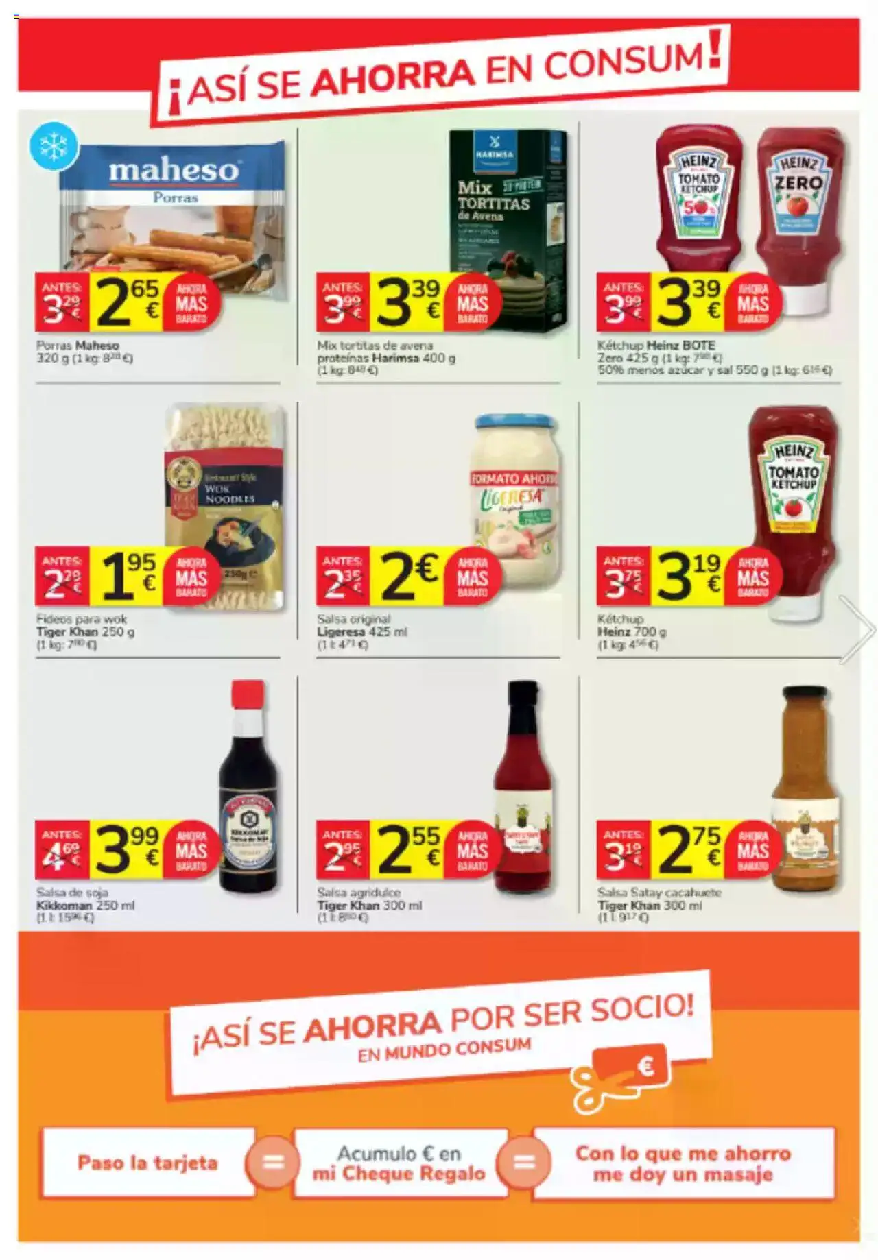 Consum folleto │ válido desde el 25.09.2025 | Página: 11 | Productos: Fideos