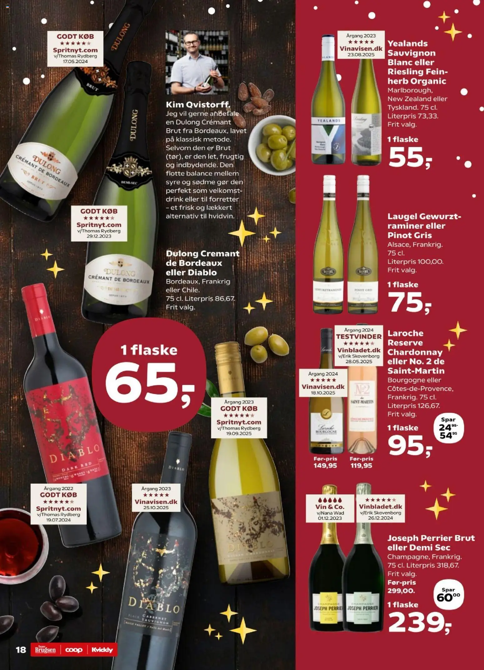 Kvickly tilbudsavis – gyldig fra 05.12.2025 | Side: 20 | Produkter: Vin, Søm