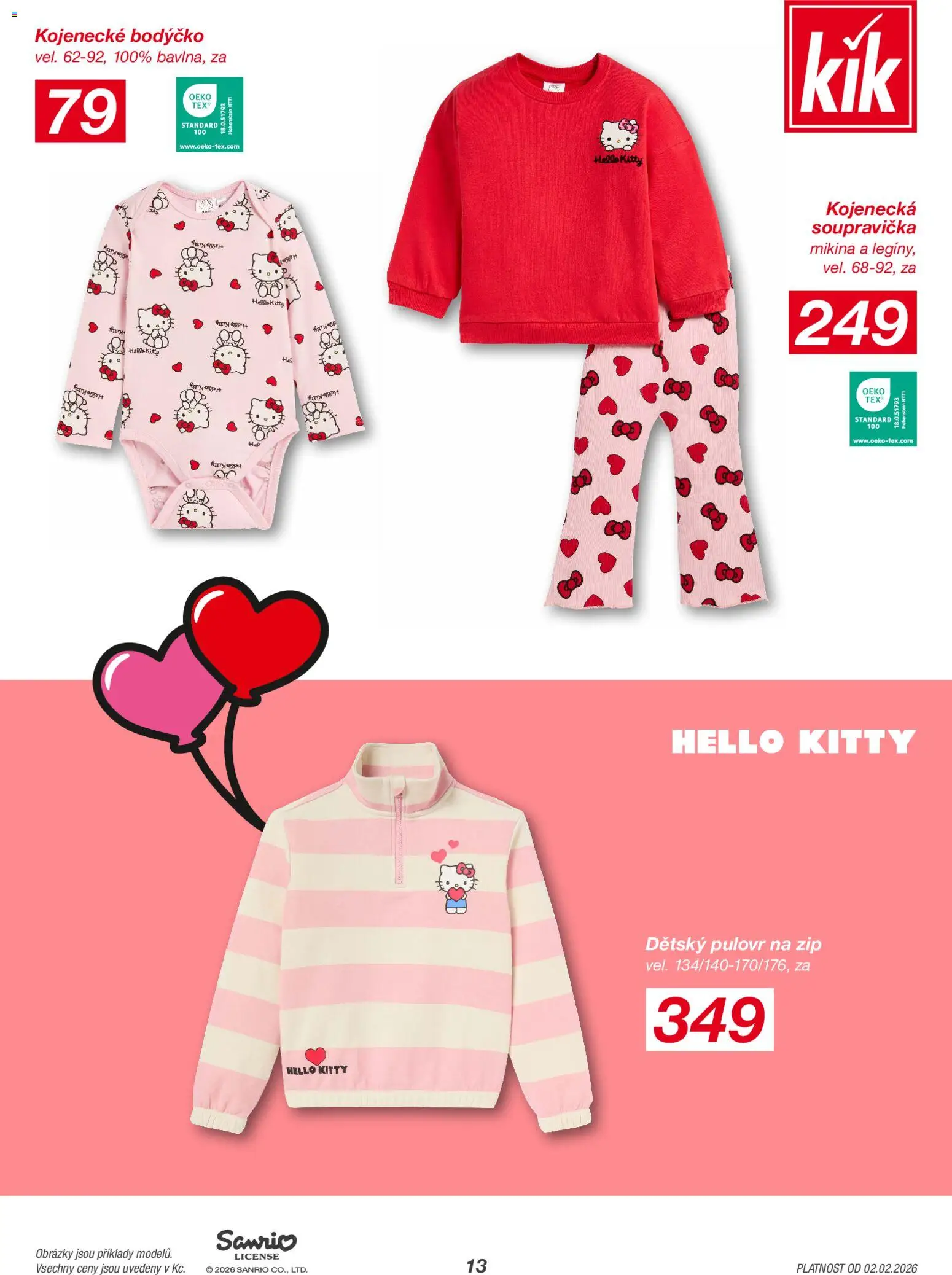 Kik leták od 02.02.2026 | Strana: 13 | Produkty: Mikina