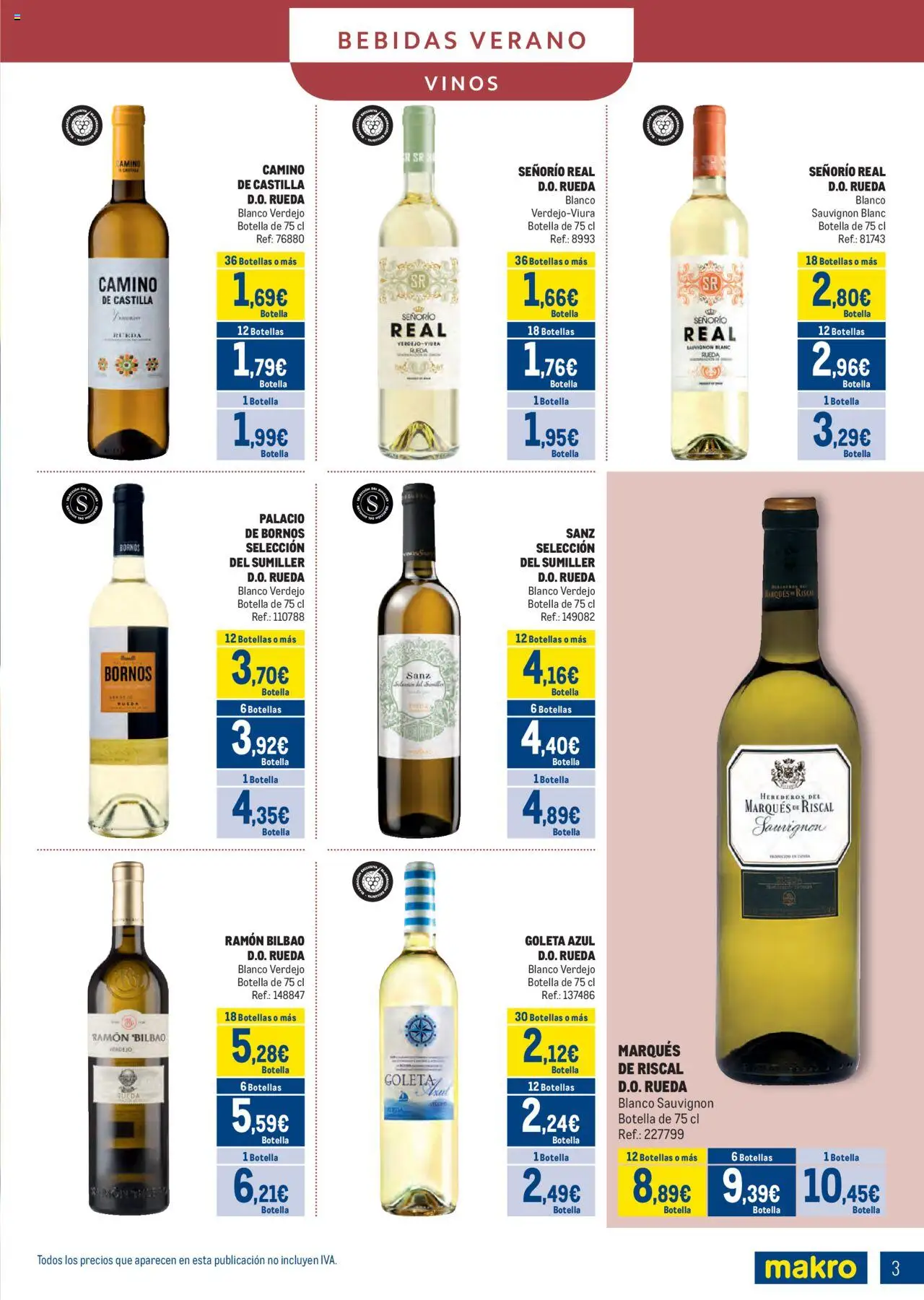 Makro - Bebidas Especial Verano Centro │ válido desde el 04.08.2025 | Página: 3