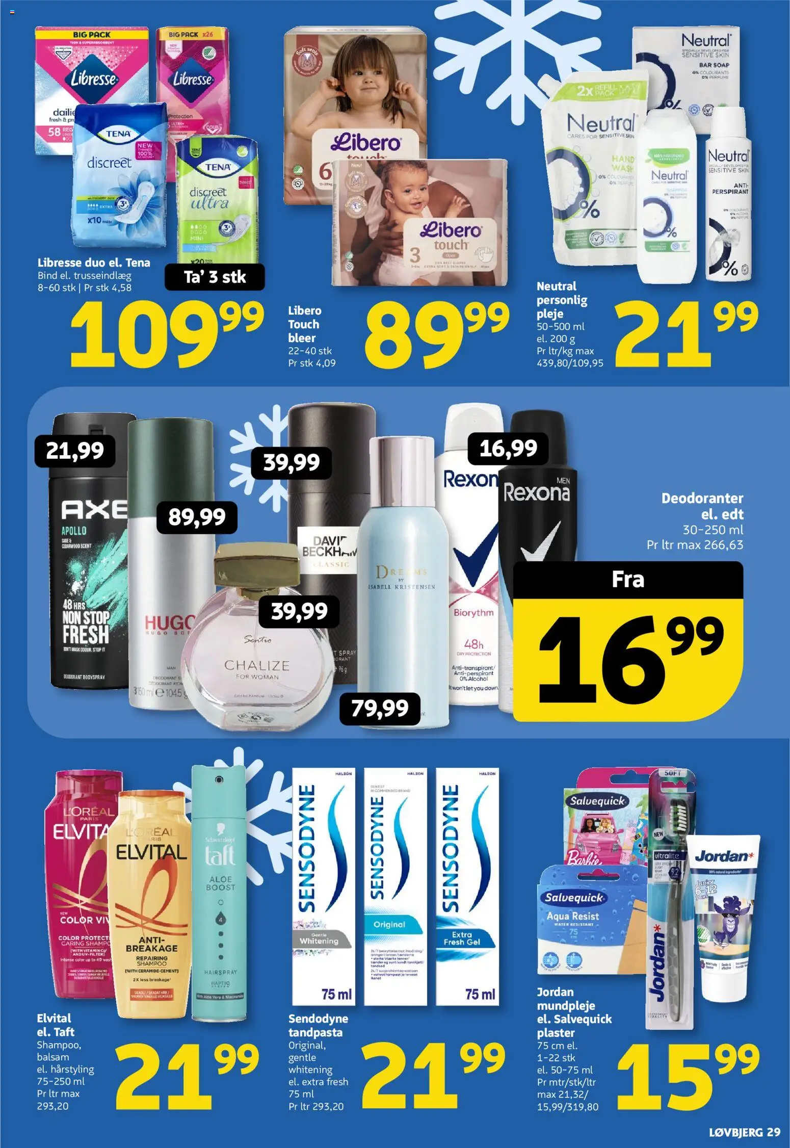 Løvbjerg tilbudsavis – gyldig fra 16.01.2026 | Side: 31 | Produkter: Shampoo, Balsam, Antiperspirant, Tandpasta