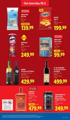 ARMILAR Amaretto, Italijanski liker sa ukusom badema 28% Vol. 0,7 l - pregled Lidl kataloga - važi od 19.03.2026 | Strana: 31