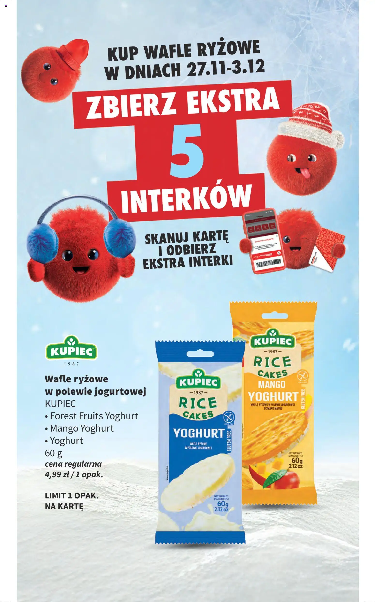 Intermarche Black Friday od 27.11.2025 | Strona: 26 | Produkty: Mango, Wafle, Wafle ryżowe